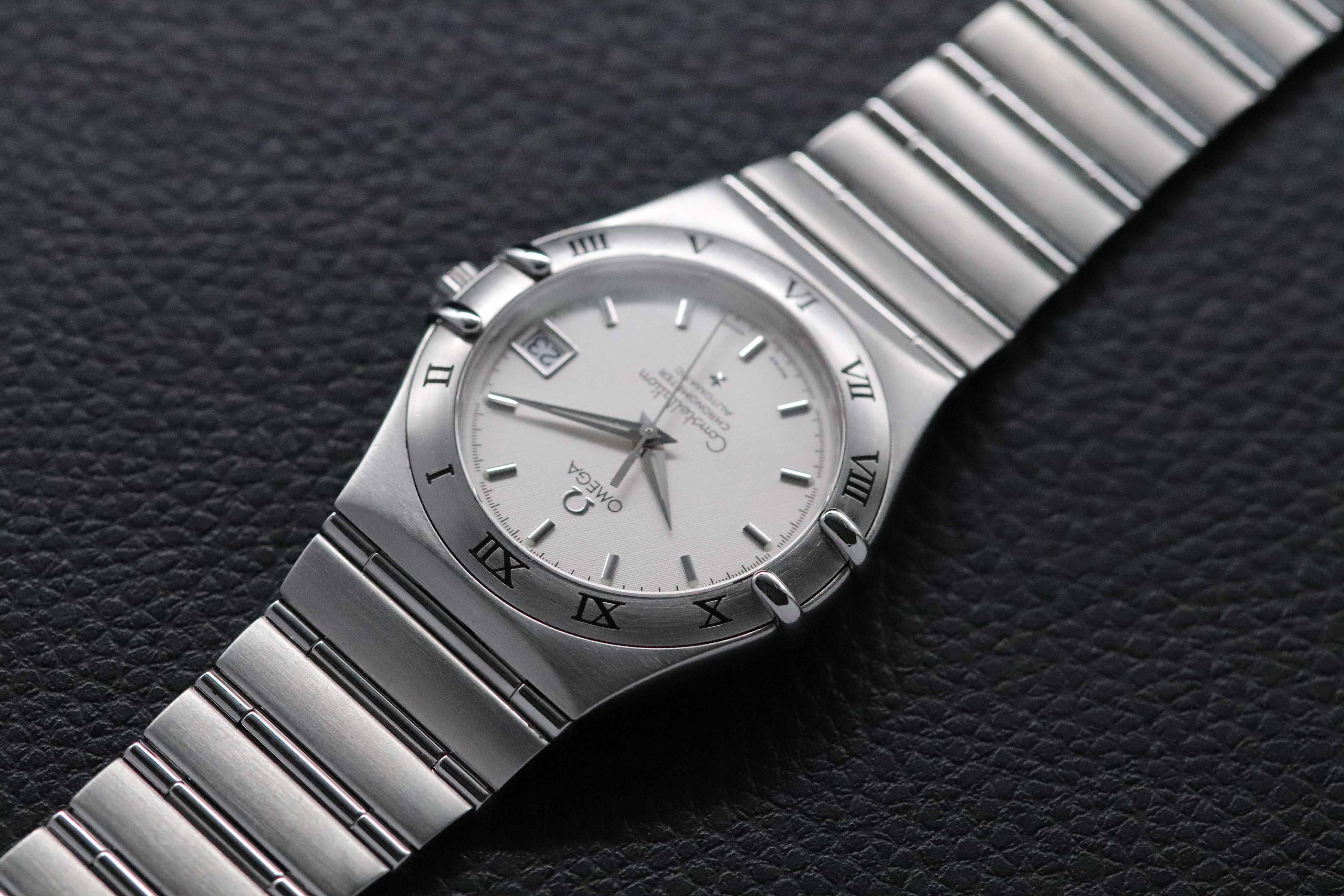 Omega Constellation 1502.30 con esfera plateada, 2006