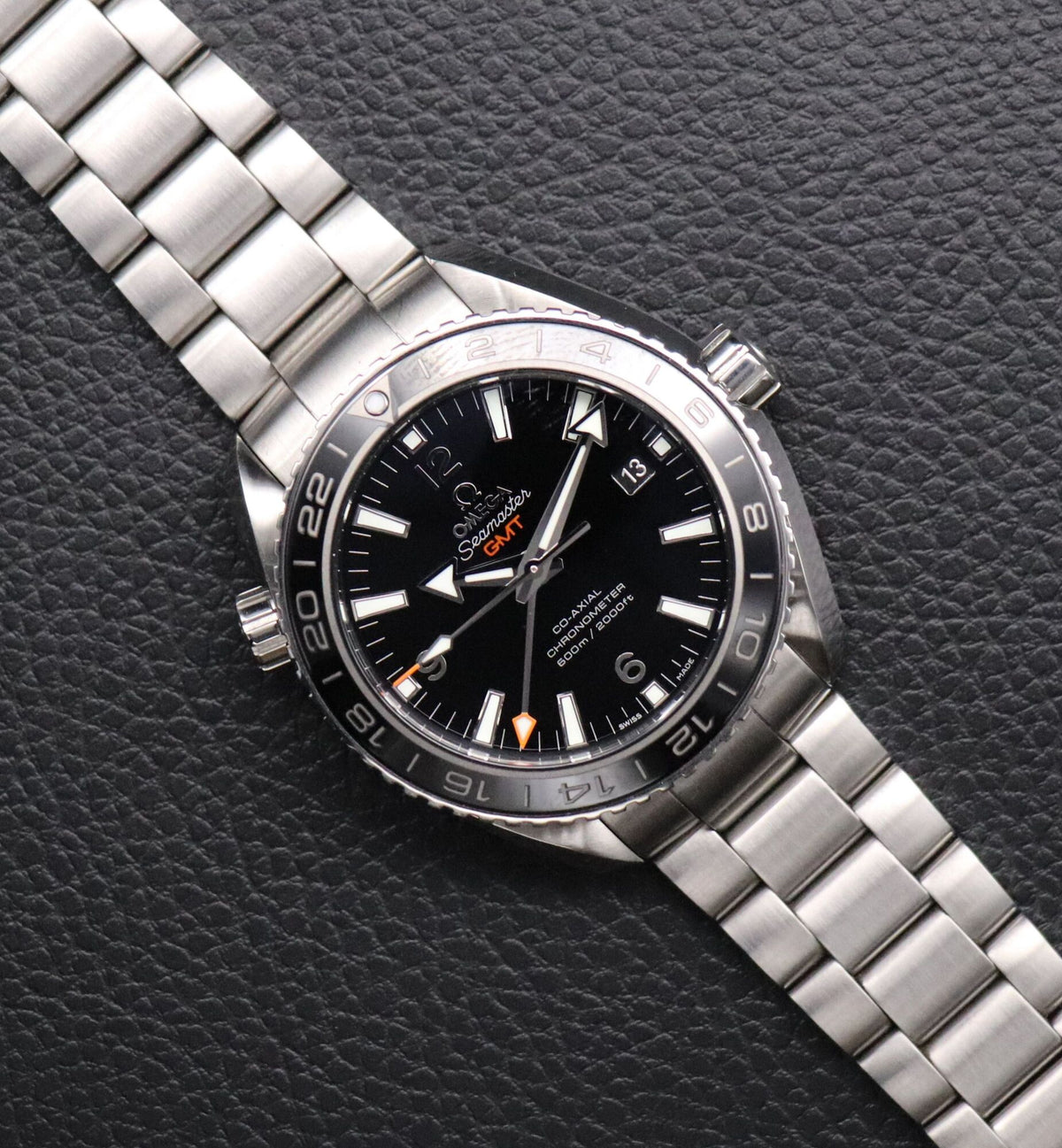 Omega Seamaster Planet Ocean 600M GMT 232.30.44.22.01.001 Fullset 2017 Box+Papers