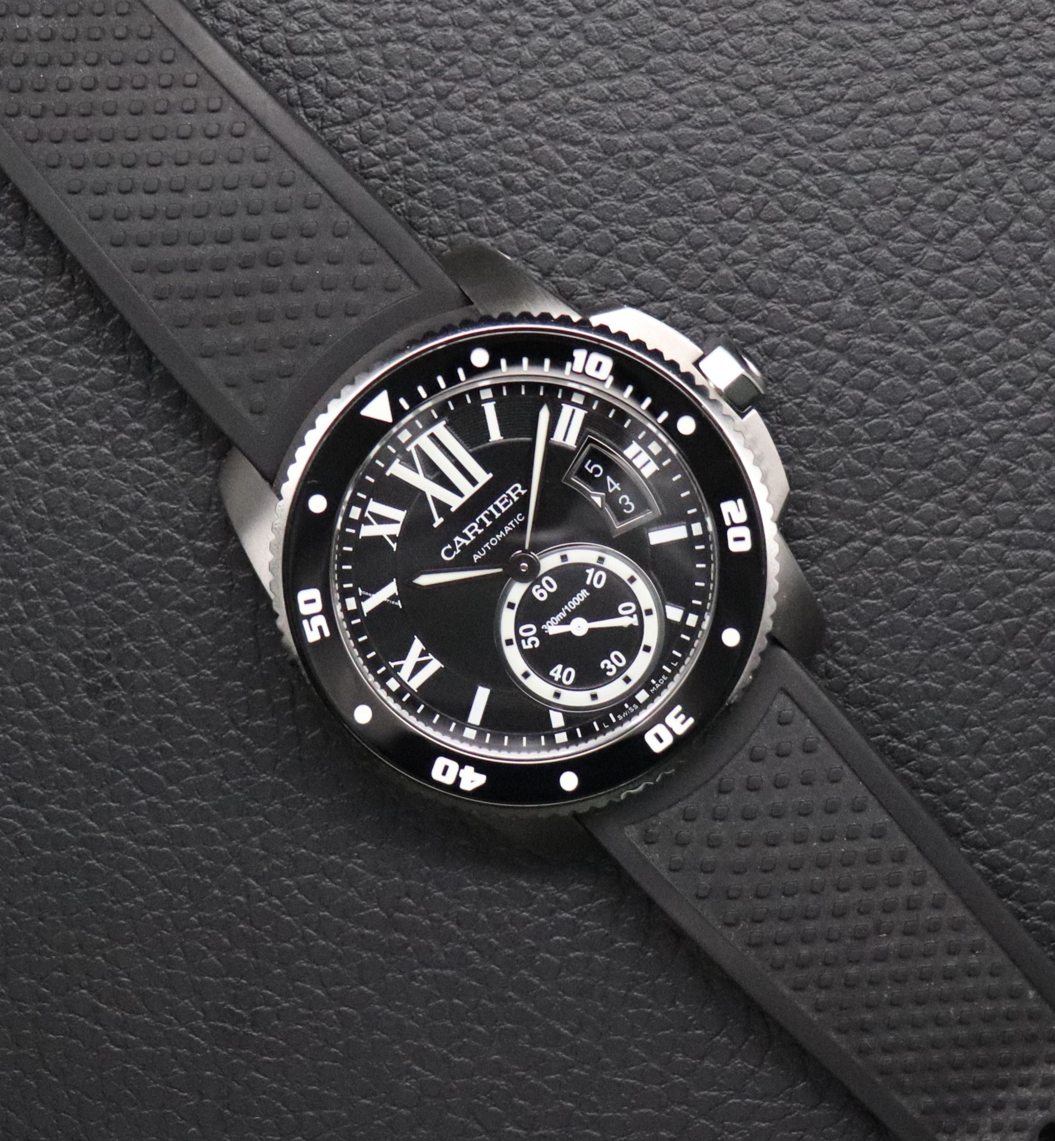 Cartier Calibre de Cartier W7100056 Rubber Strap 2016