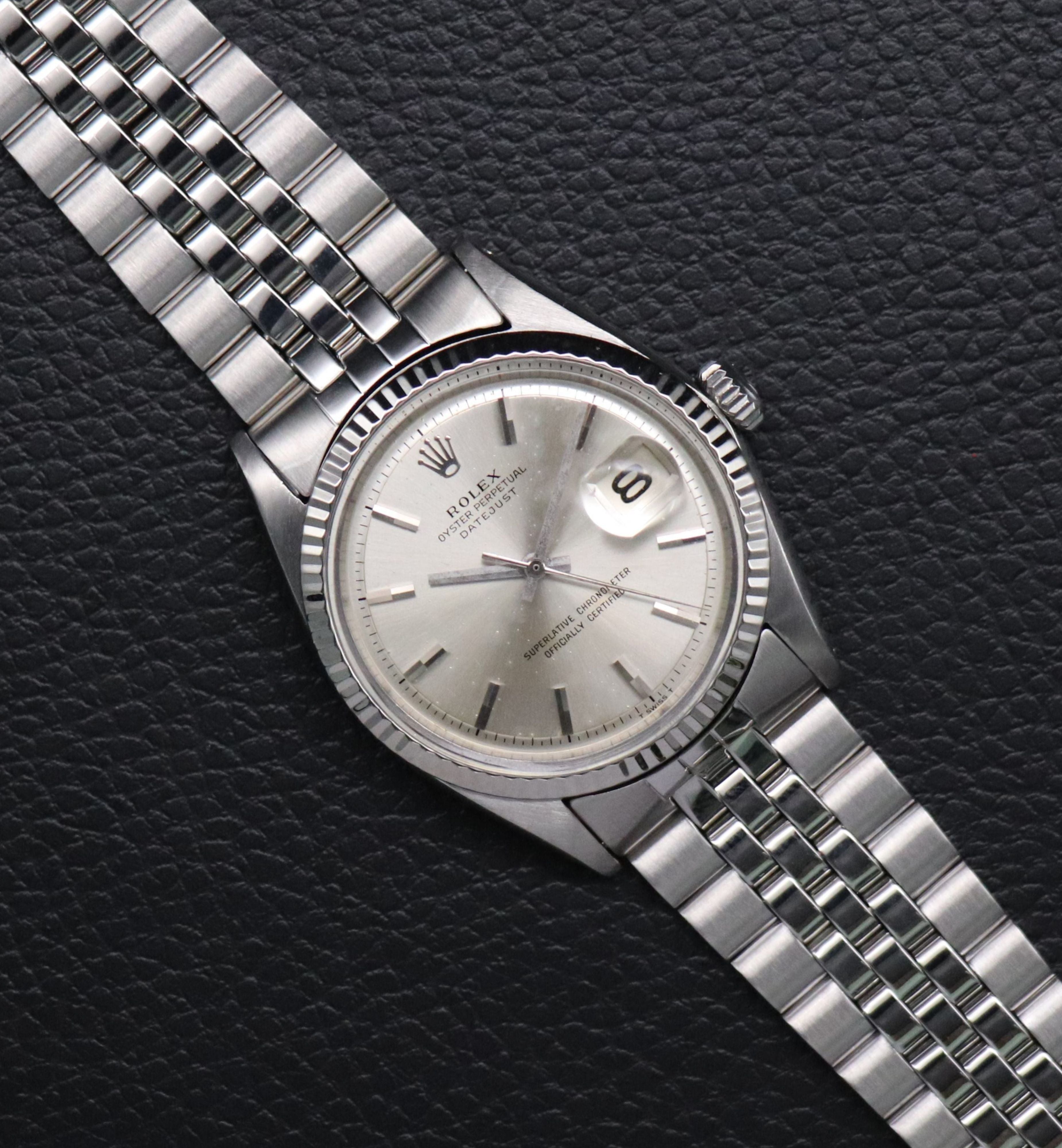 Rolex Datejust 1601 Silver Dial 1966