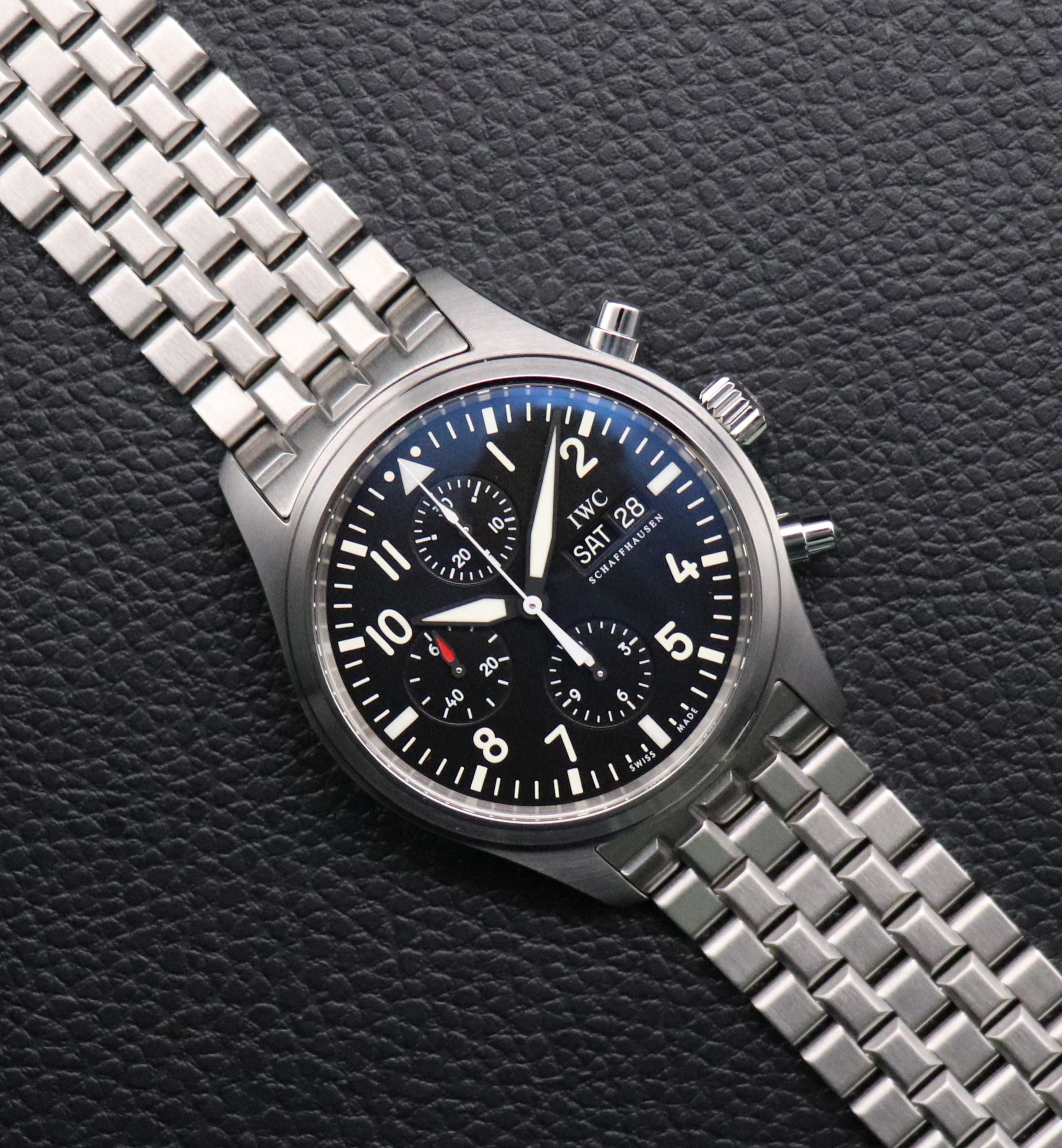 IWC Fliegeruhr Chronograph IW371701 Papers 2011