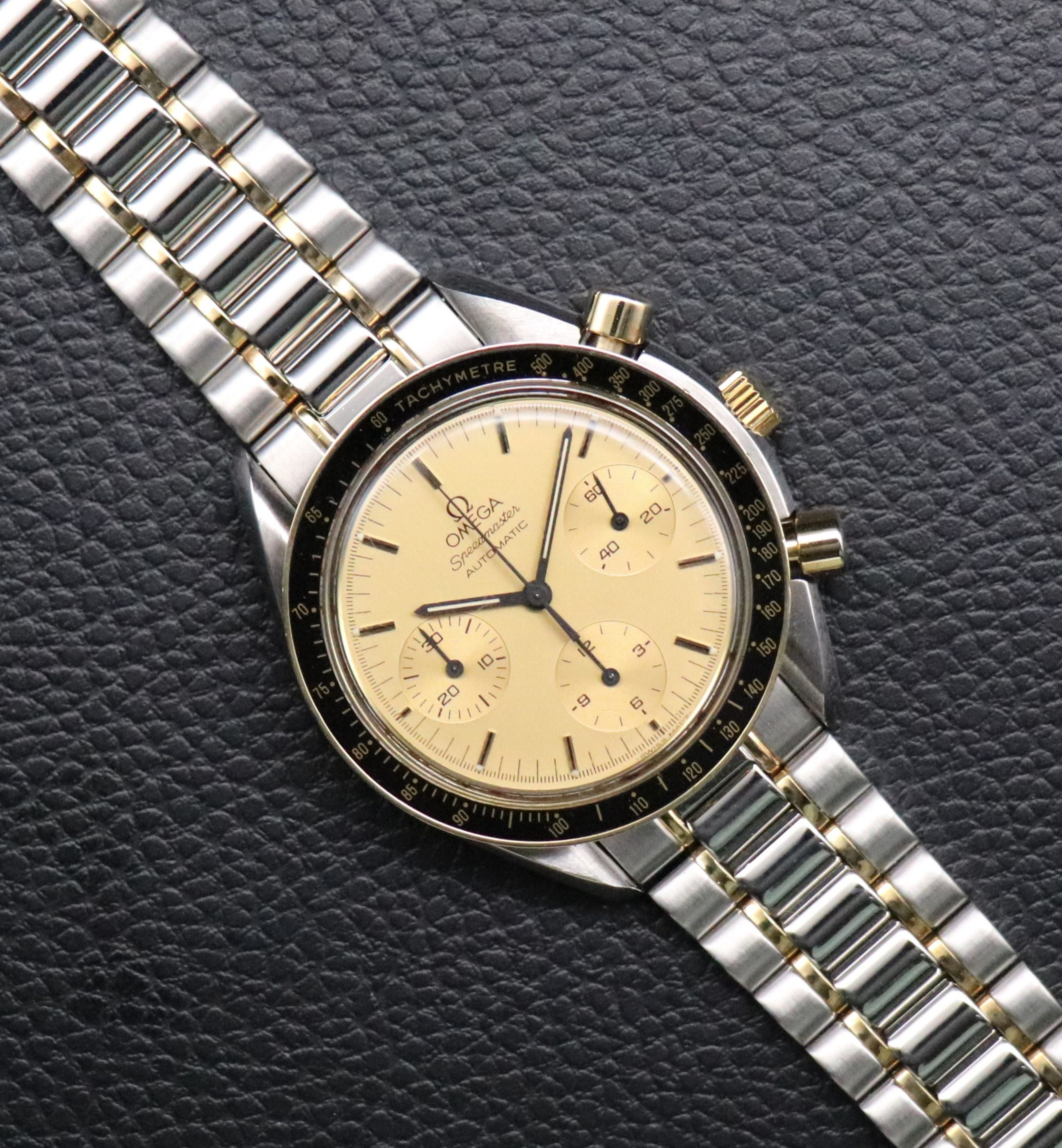 Omega Speedmaster Reduced 3310.10 Gold 1989