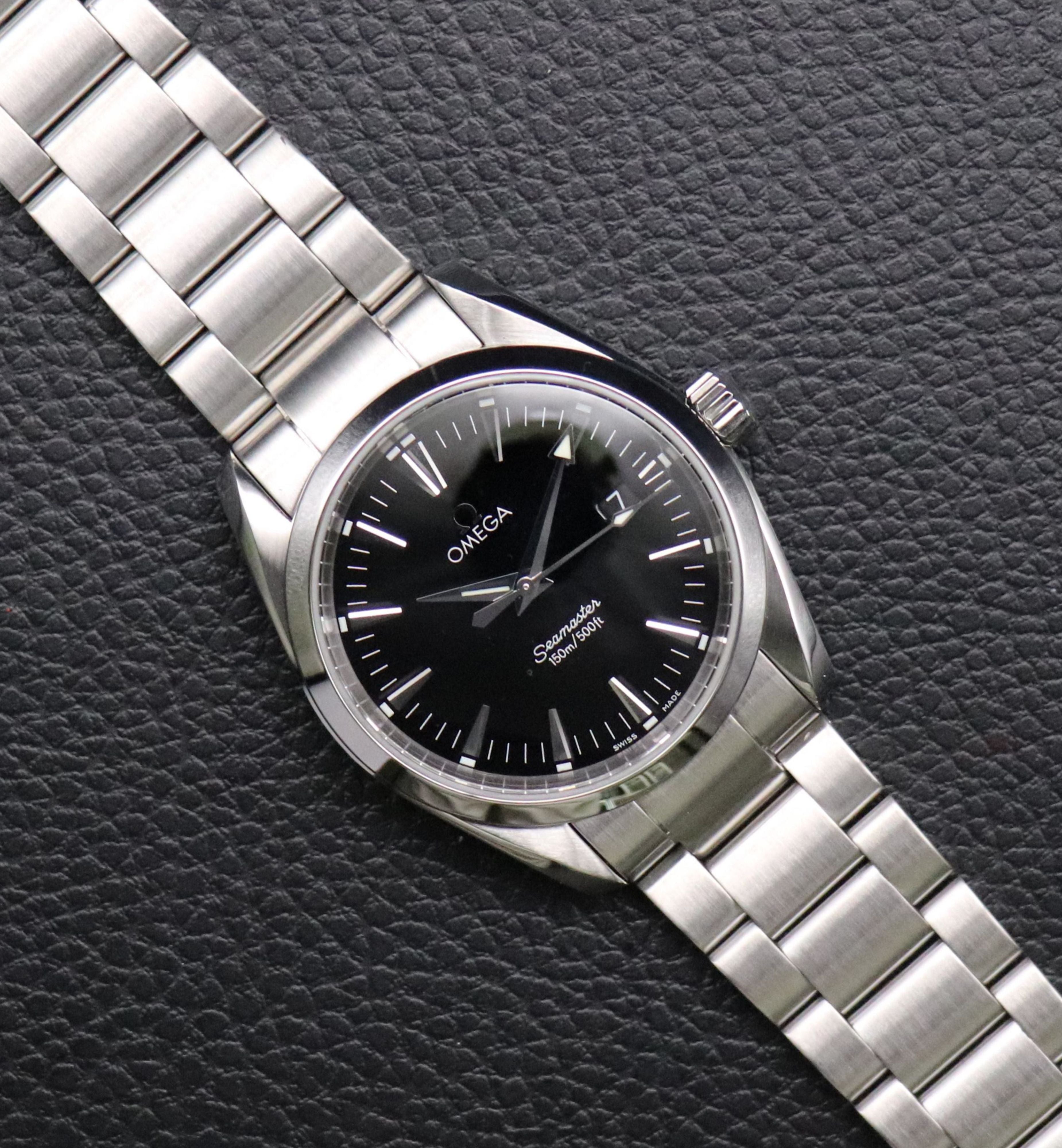 Omega Seamaster Aqua Terra 2518.50 Black Dial 2011 Box