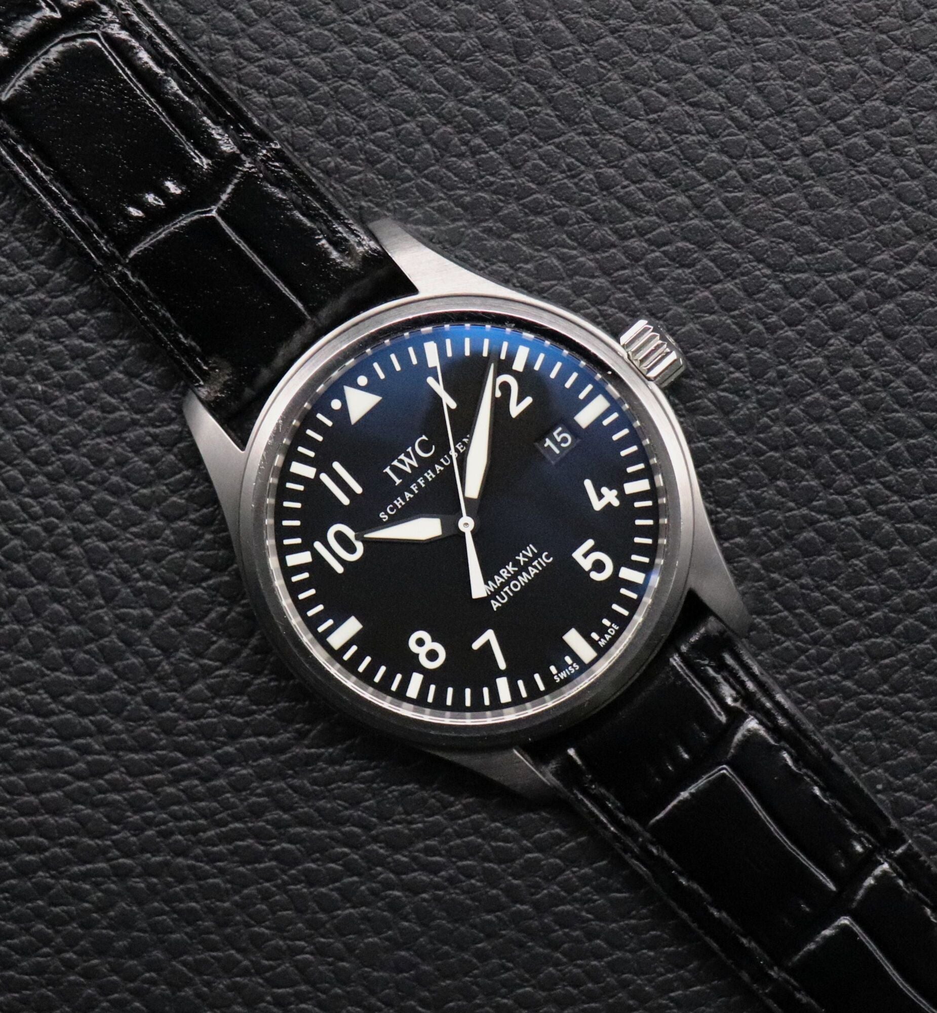 IWC Mark XVI Black IW325501 Pilot 2007 Papers