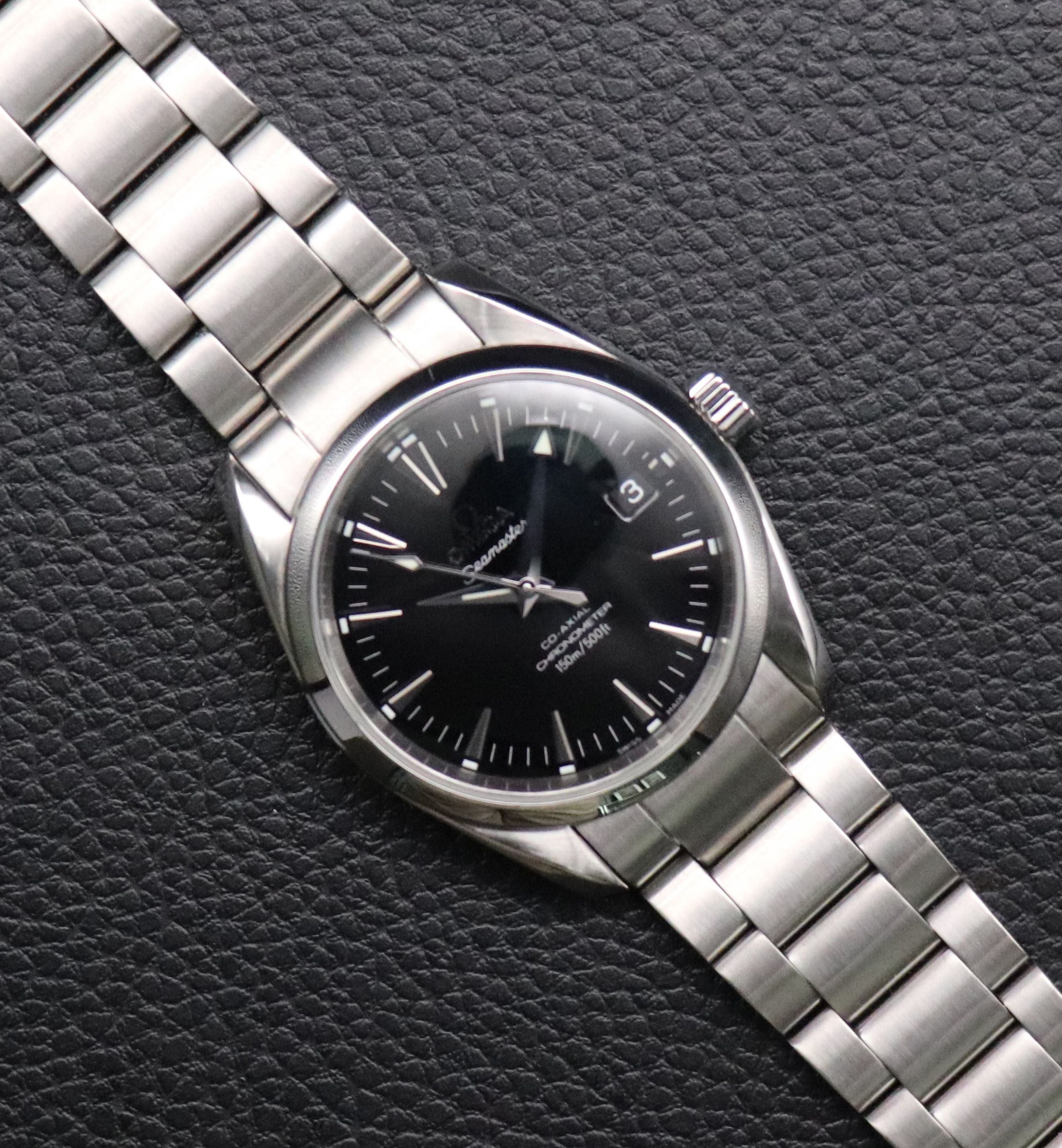 Omega Seamaster Aqua Terra 2504.50 Black Dial 2007