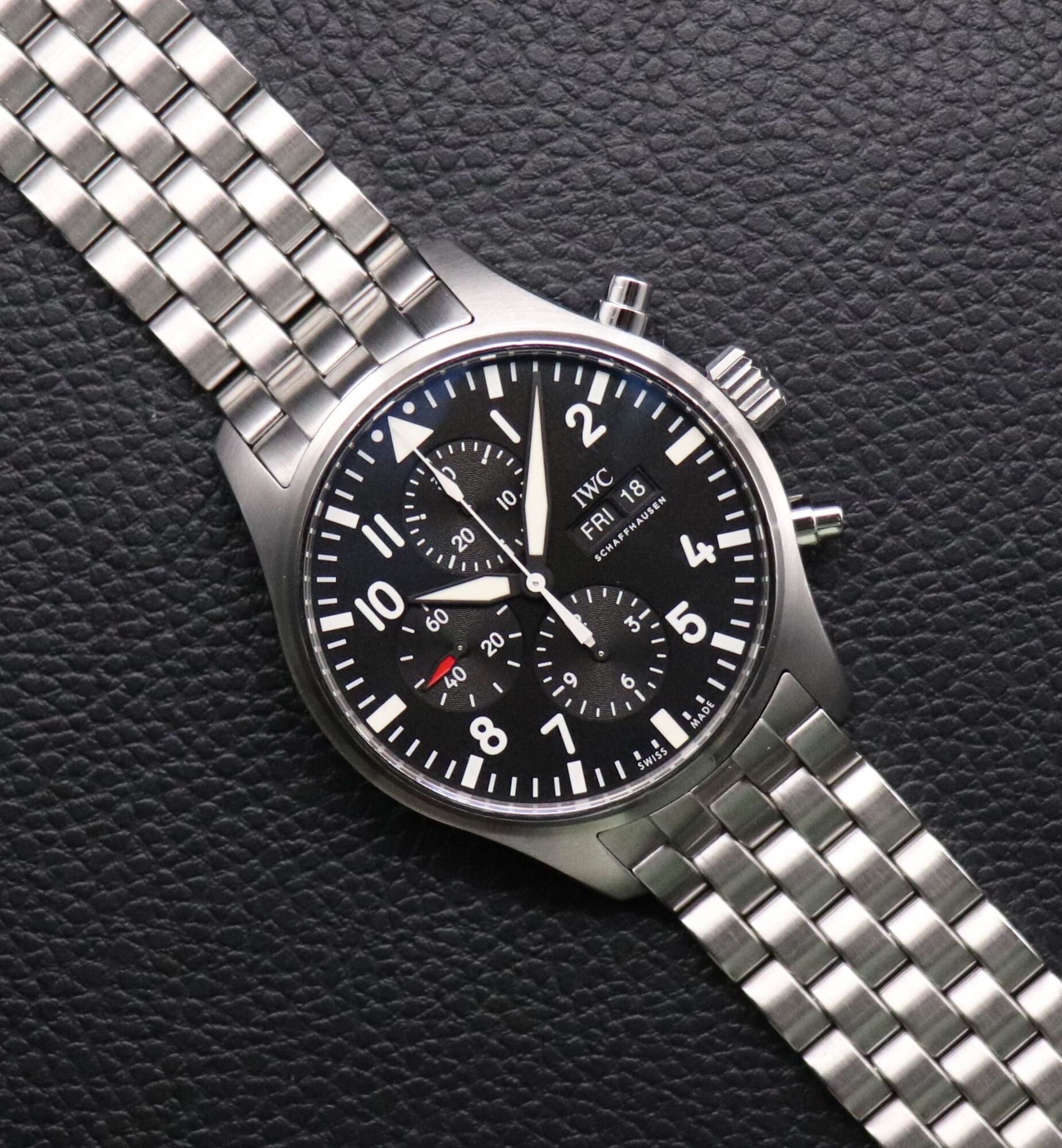IWC Fliegeruhr Chronograph IW377710 Papers 2017