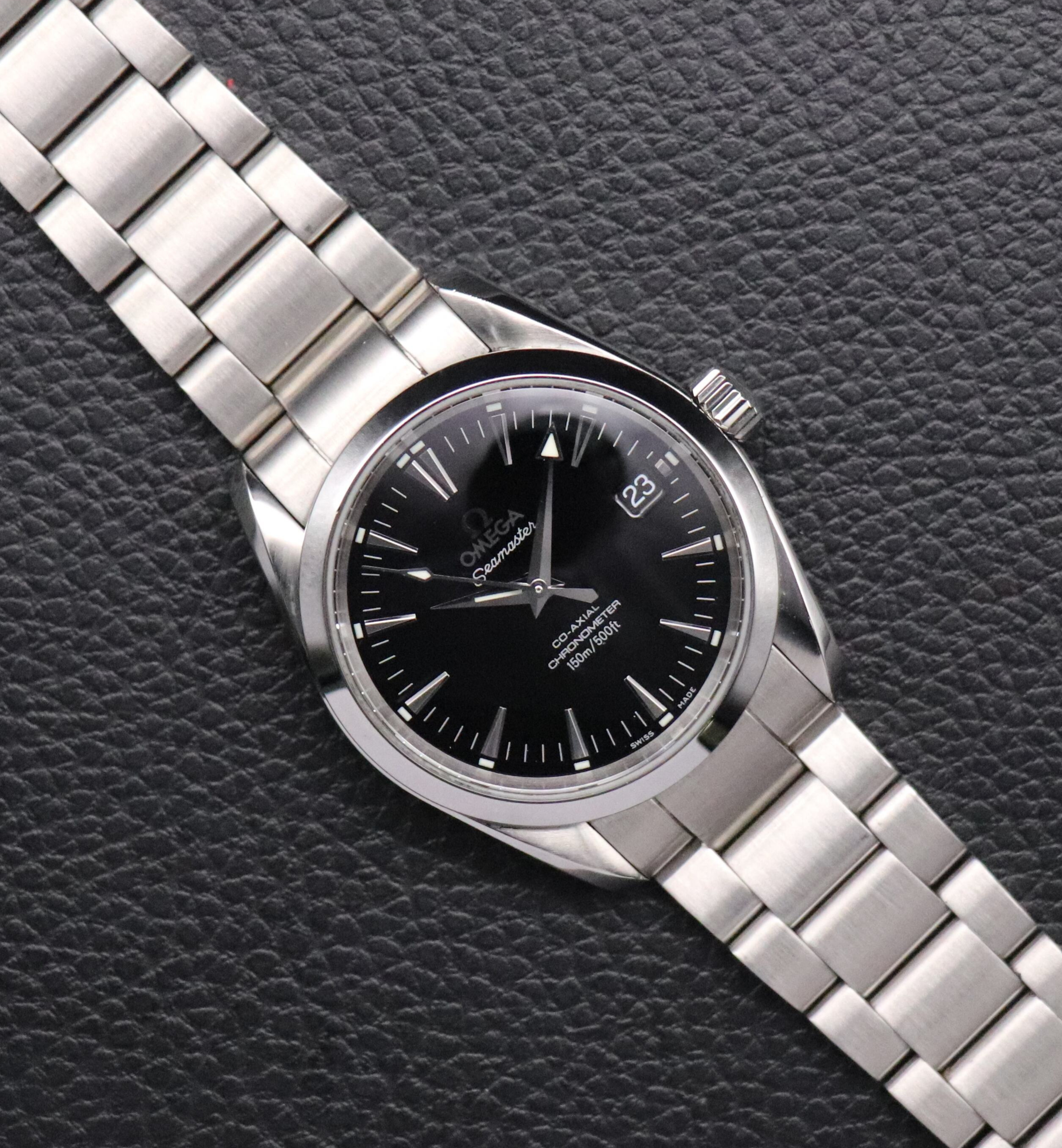 Omega Seamaster Aqua Terra 2504.50 Black Dial 2006