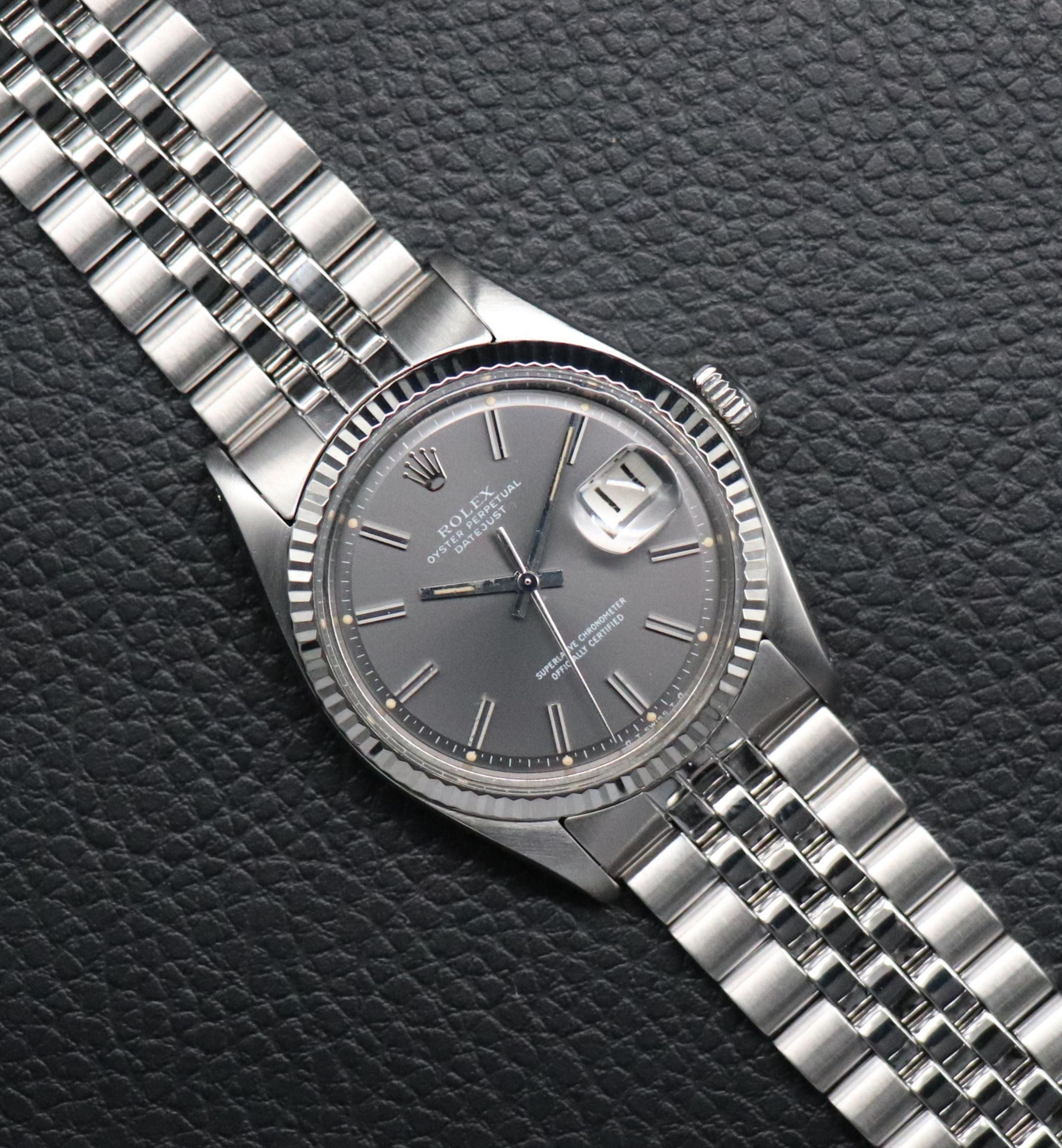 Rolex Datejust 1601 Grey Dial 1972