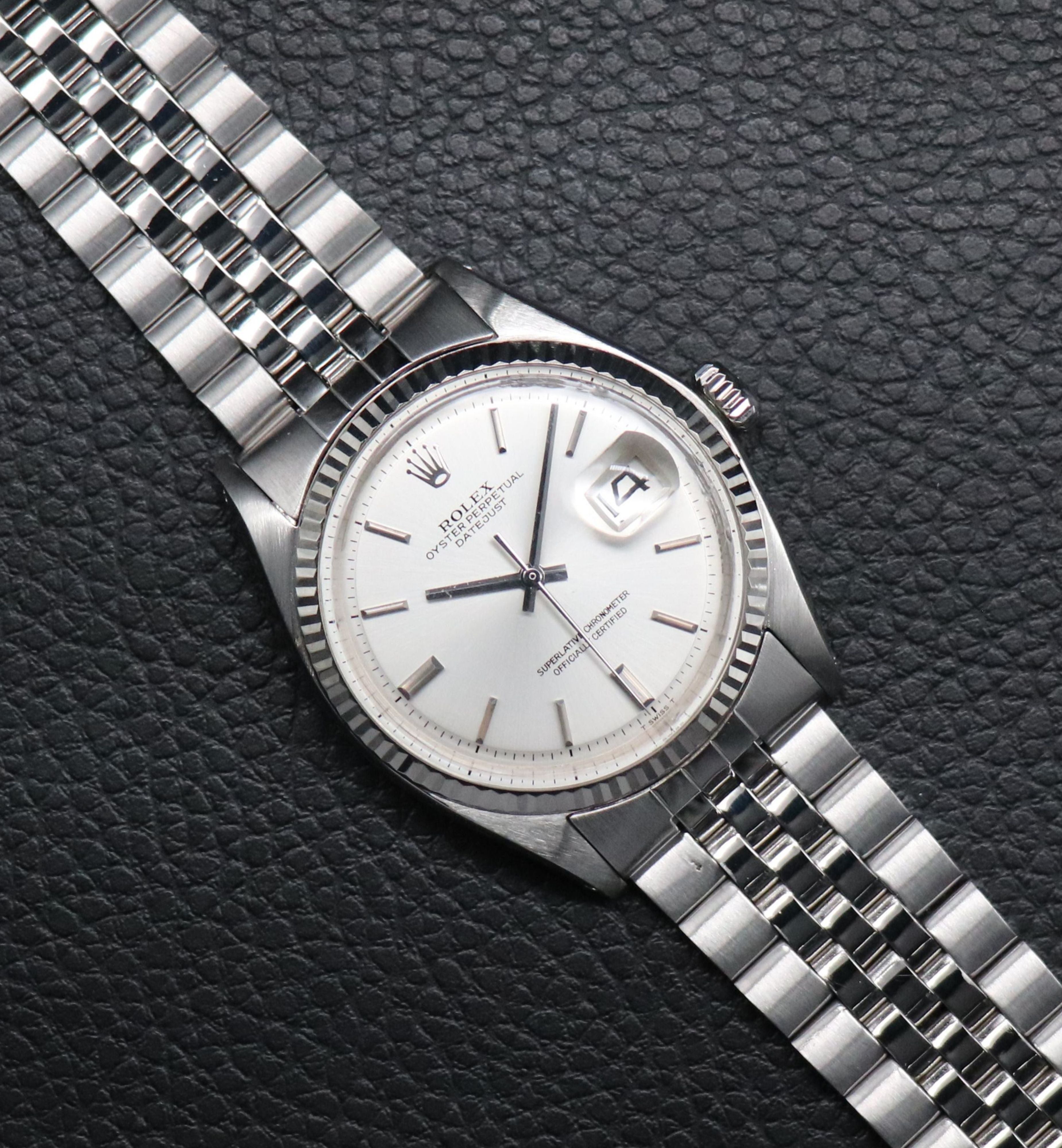 Rolex Datejust 1601 Silver Dial 1973