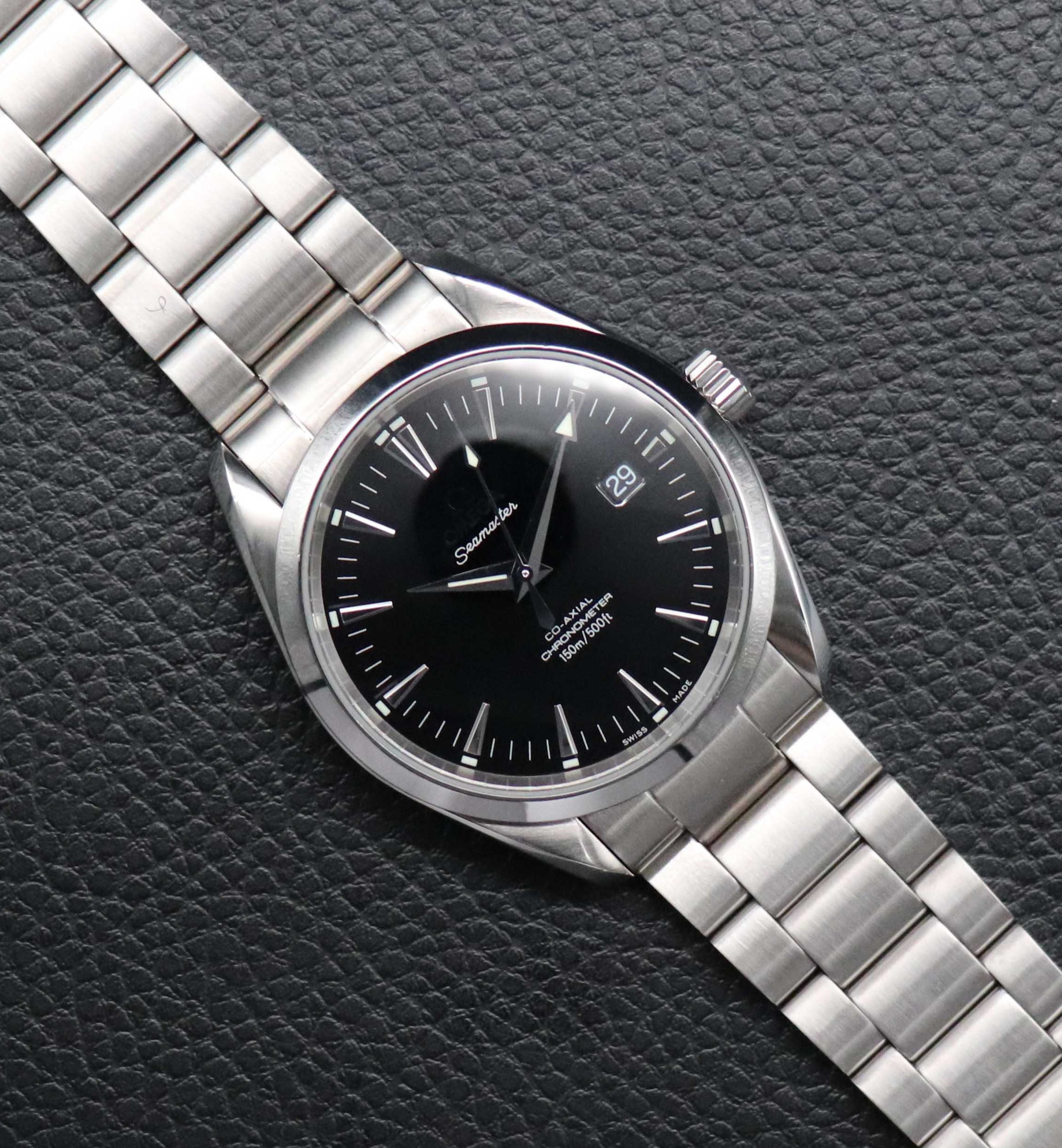 Omega Seamaster Aqua Terra 2503.50 Black Dial 2006