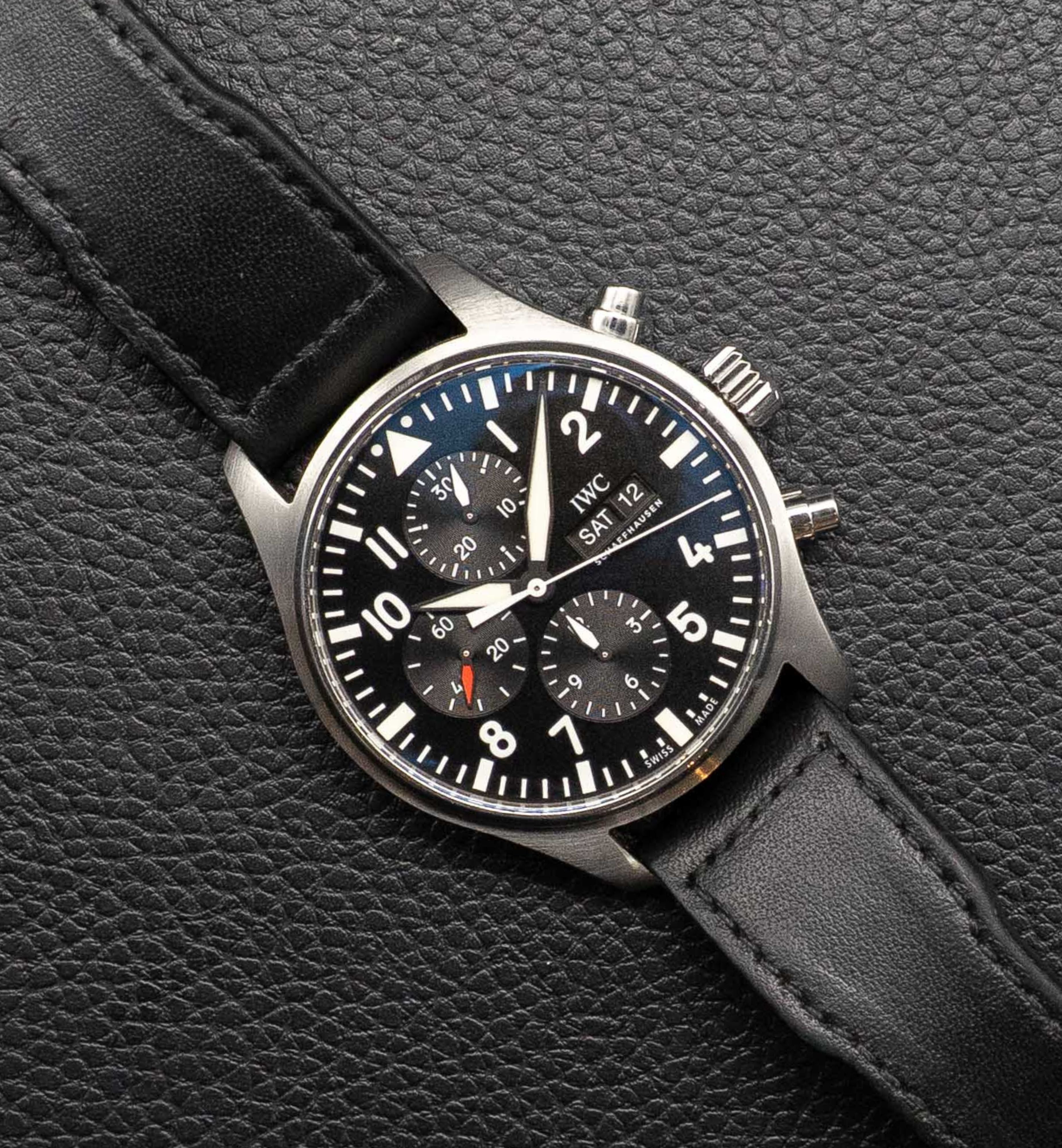 IWC Pilot's Watch Chronograph IW377709 Papers 2017