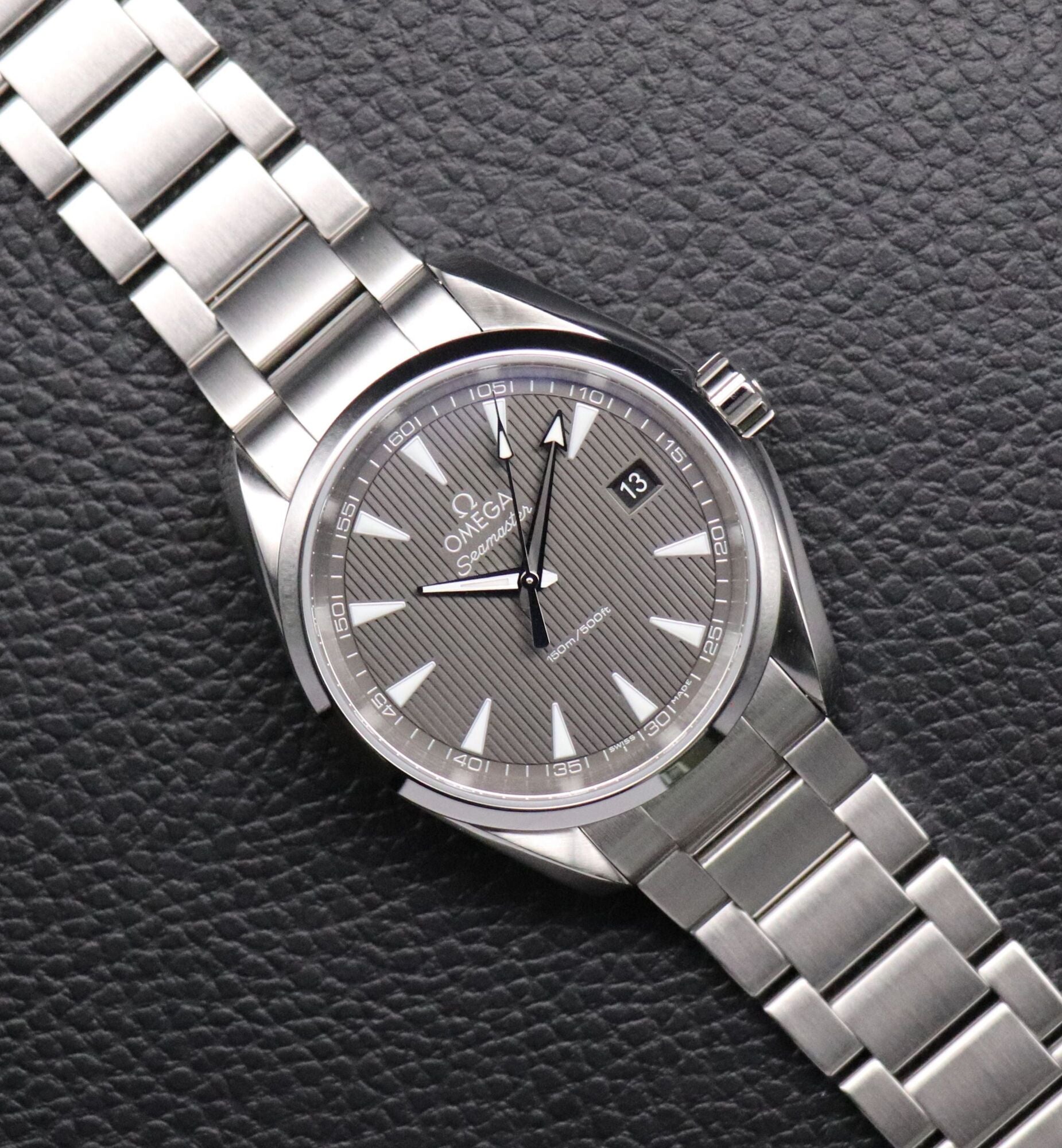 Omega Seamaster Aqua Terra 231.10.39.60.06.001 Grey Dial Fullset 2015 Box+Paper