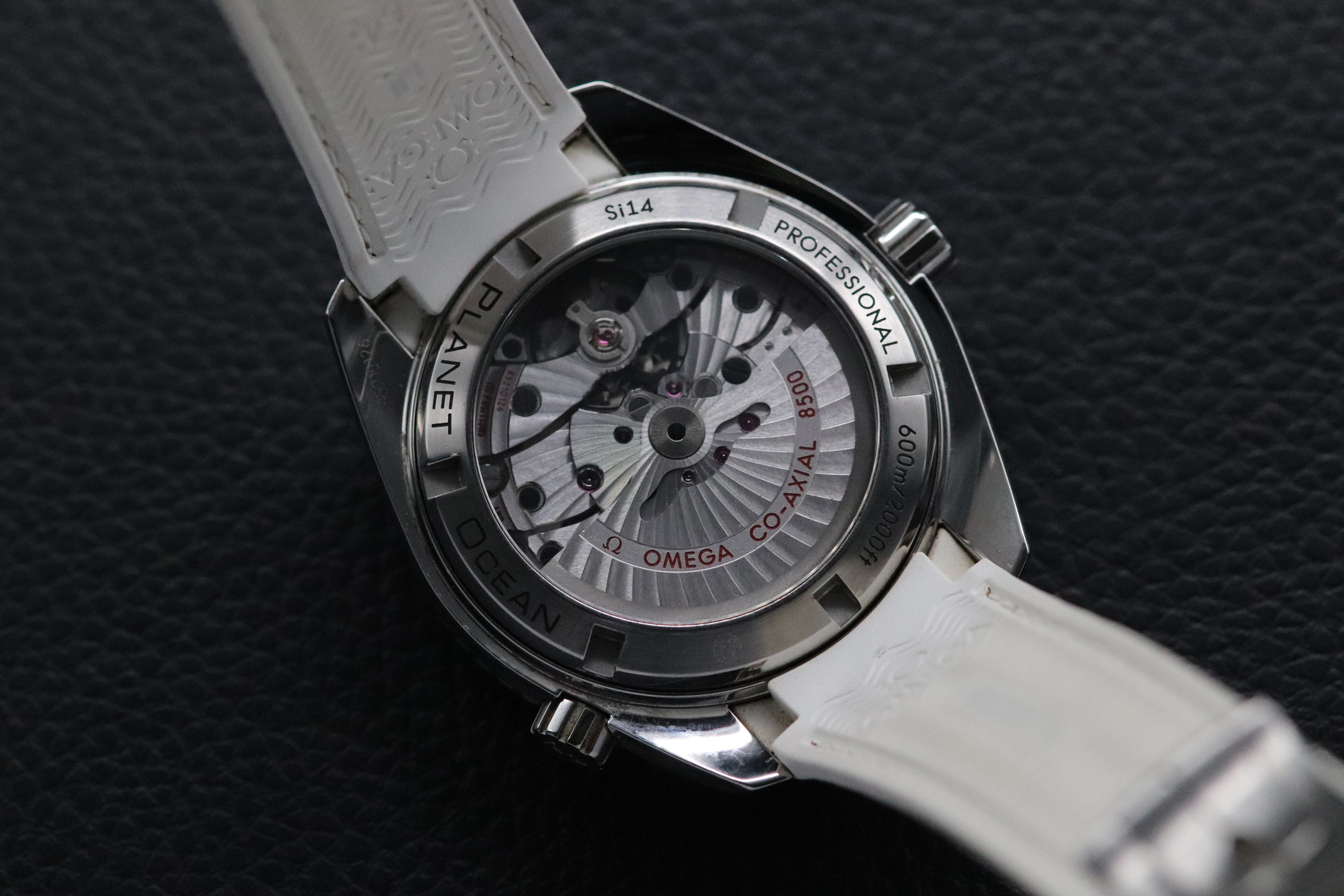 Omega Seamaster Planet Ocean 600M 232.32.42.21.04.001 White Dial 2017