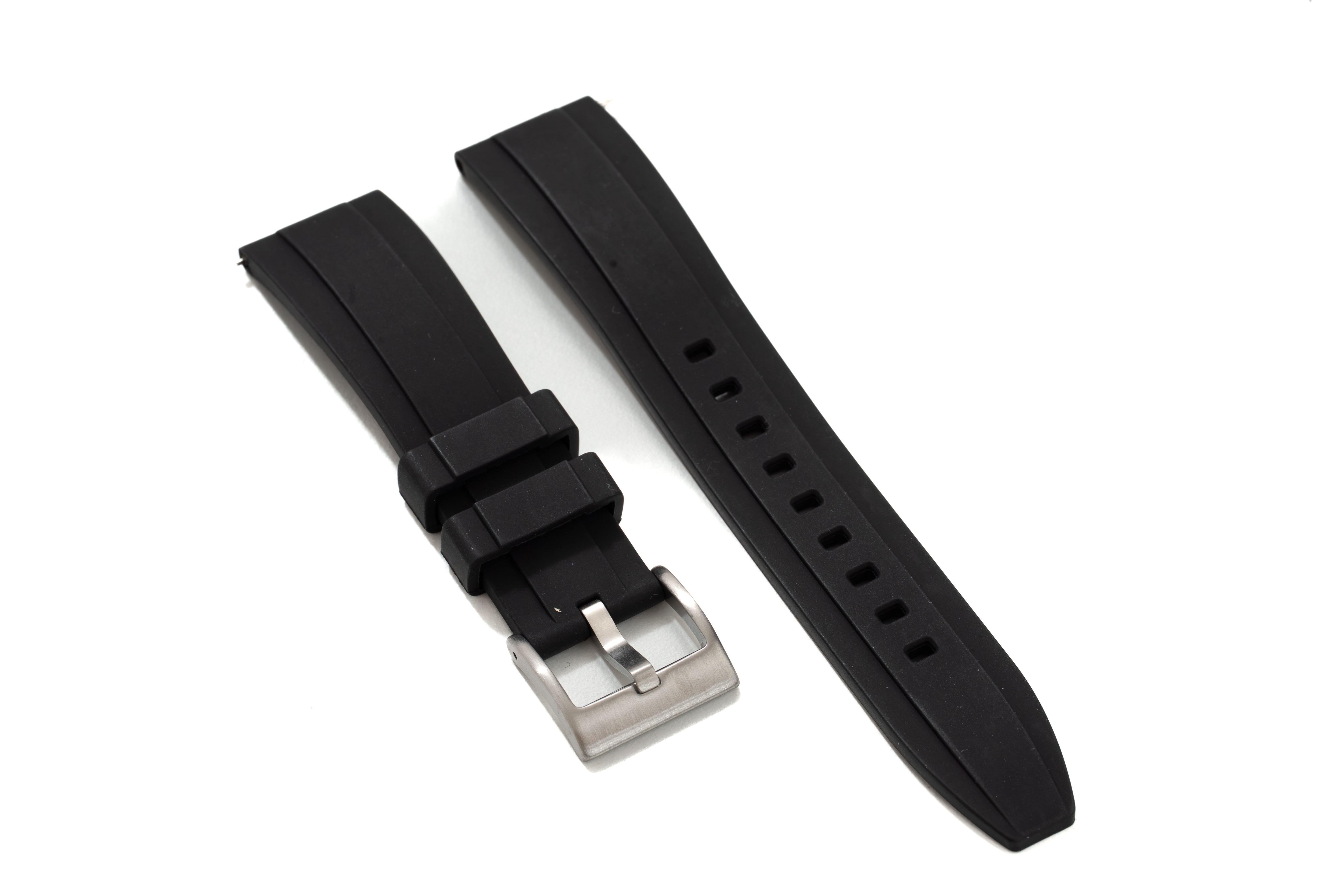 Black rubber strap
