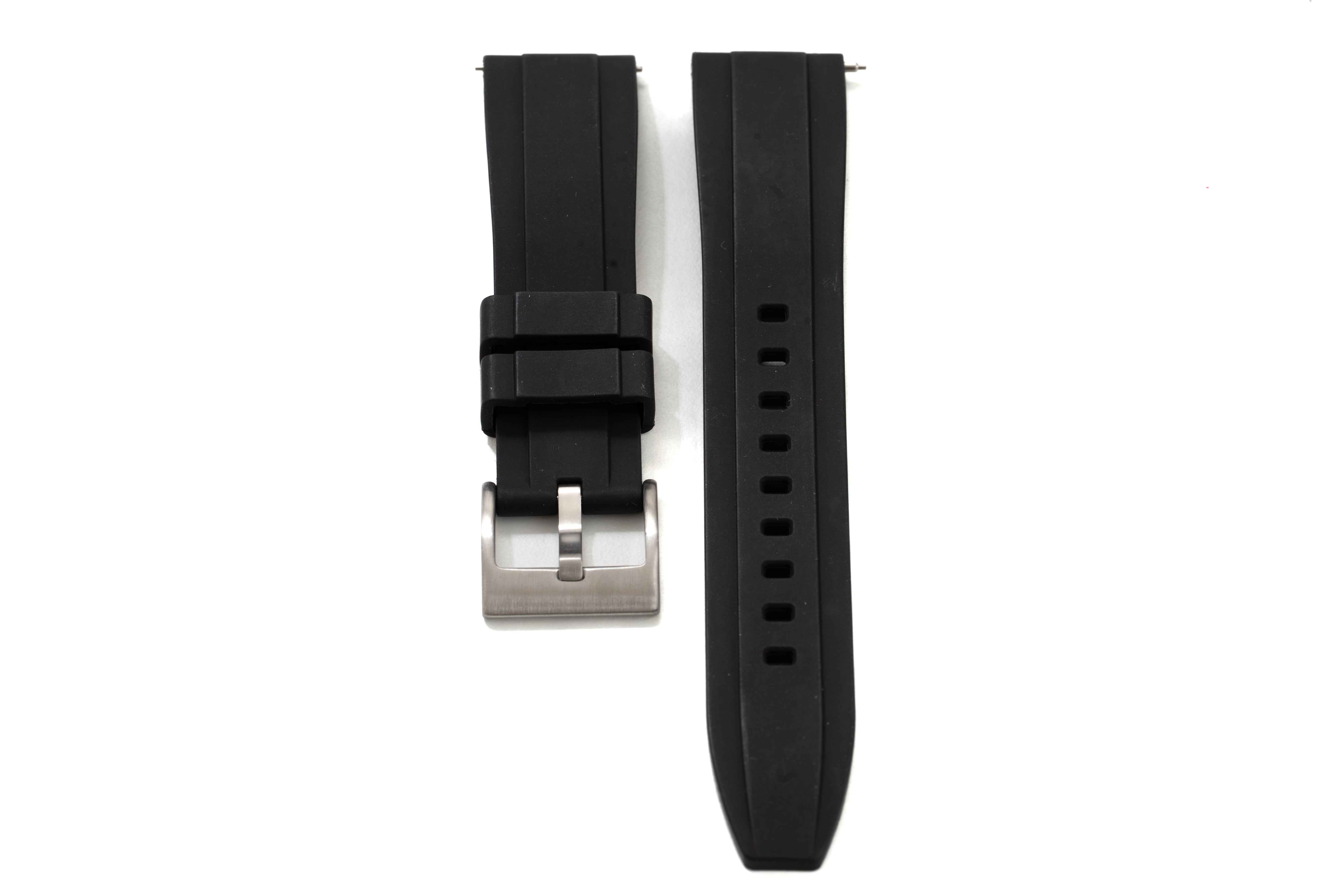 Black rubber strap