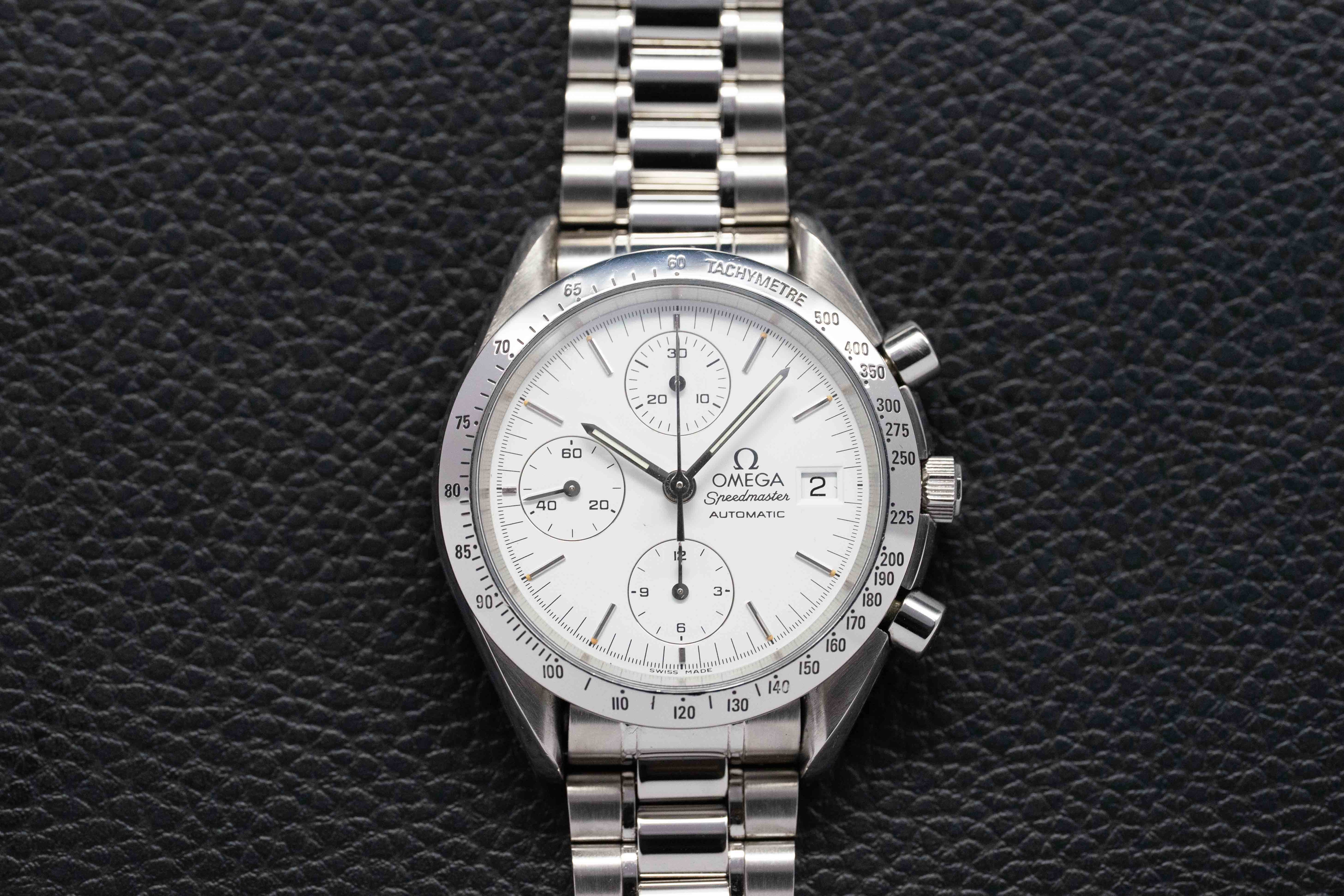 Omega Speedmaster Date 3511.20 White Dial 1993 Albino