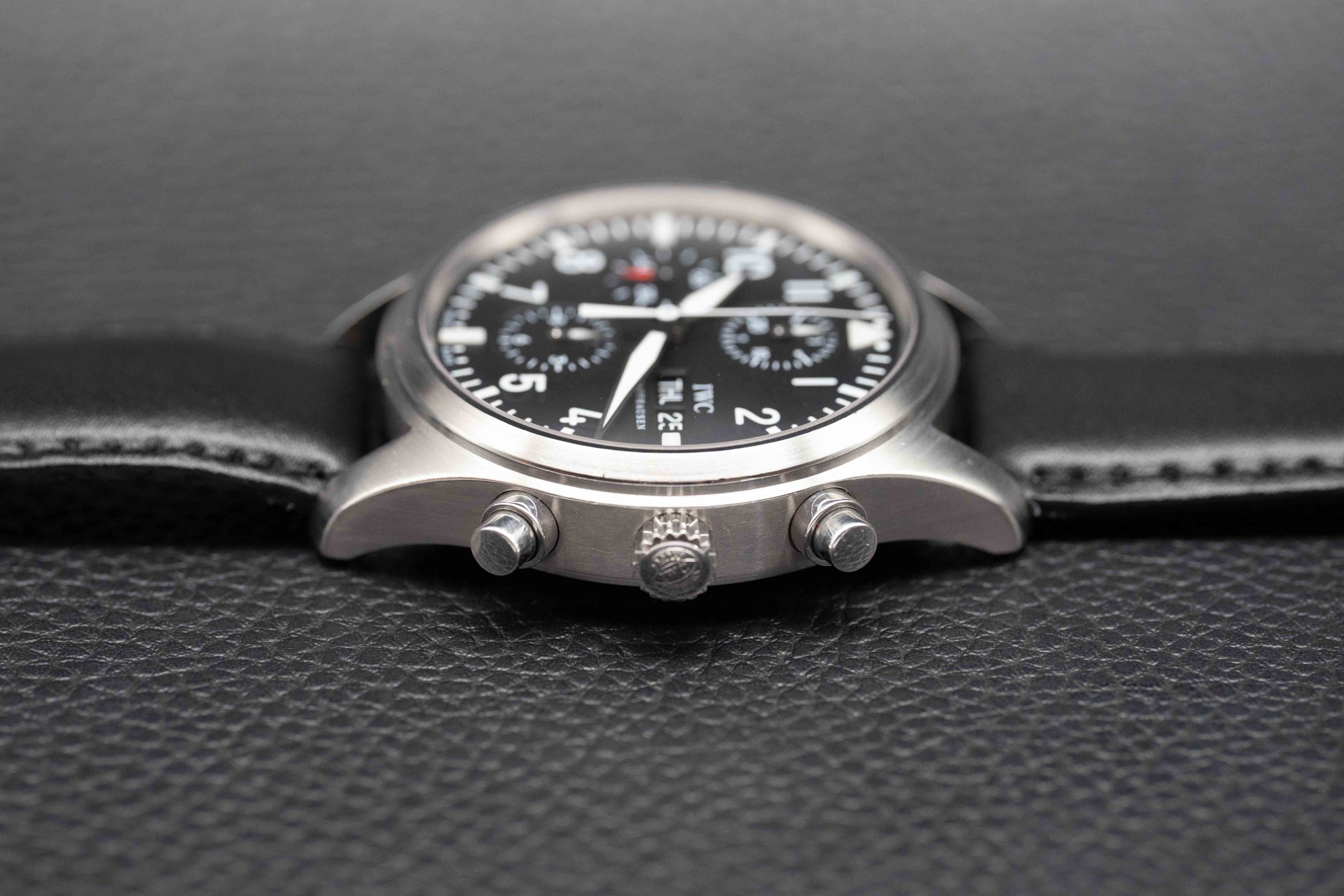 IWC Pilot's Watch Chronograph IW371701 Black Dial 2011