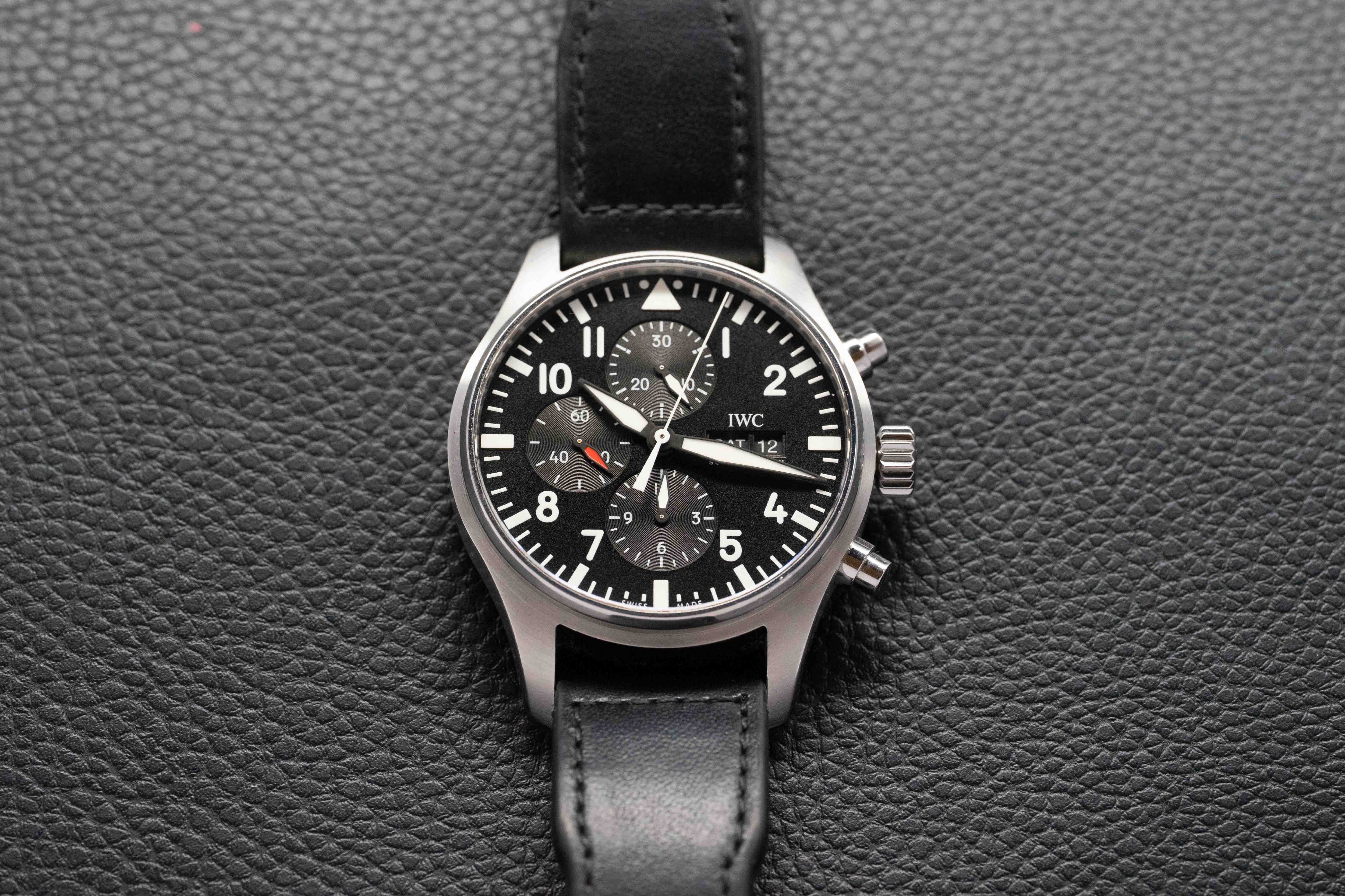 IWC Pilot's Watch Chronograph IW377709 Papers 2017