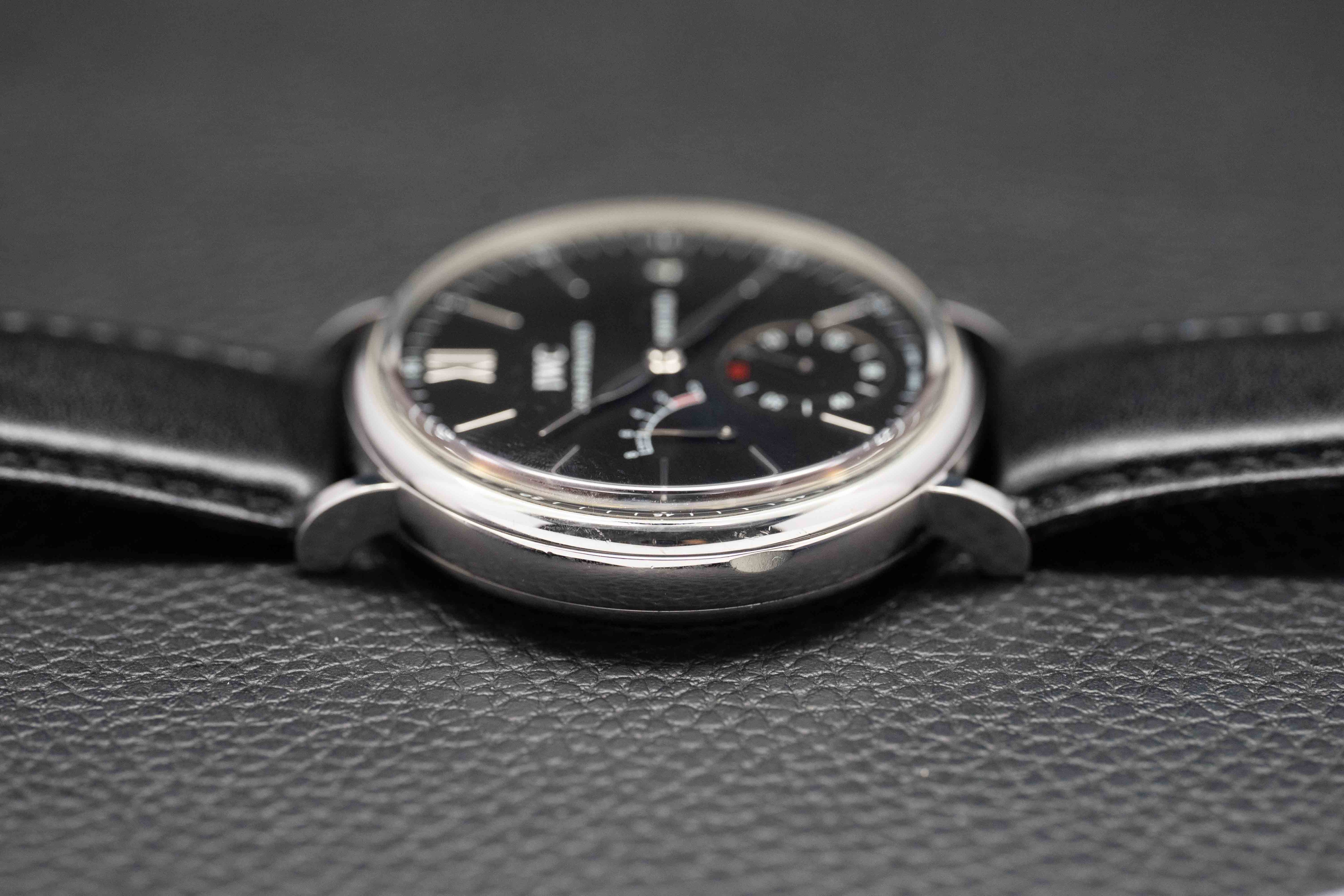 IWC Portofino IW510102 Black 8 Days 2016 Papers