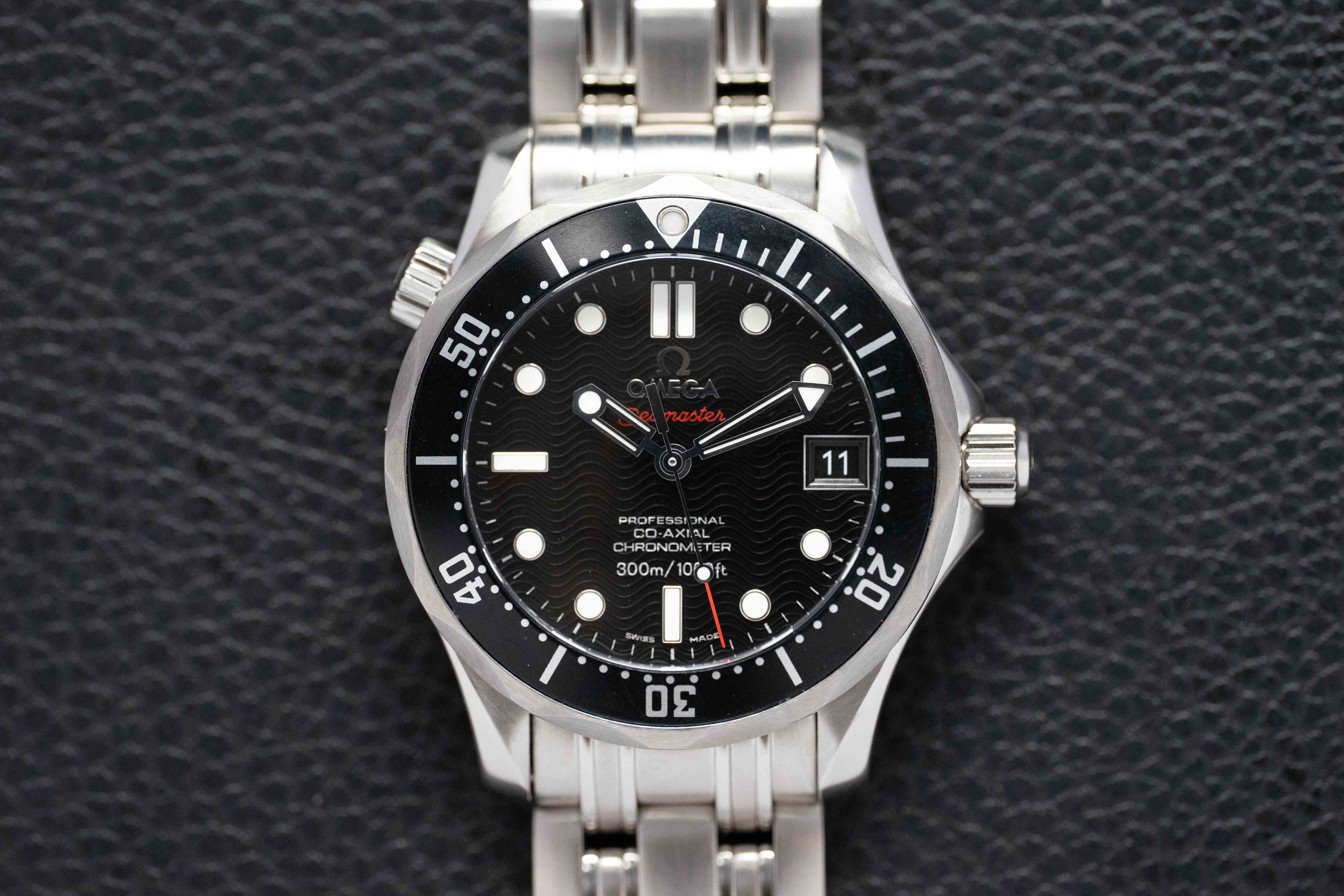 Omega Seamaster Diver 300M 212.30.36.20.01.001 Black Dial 2012