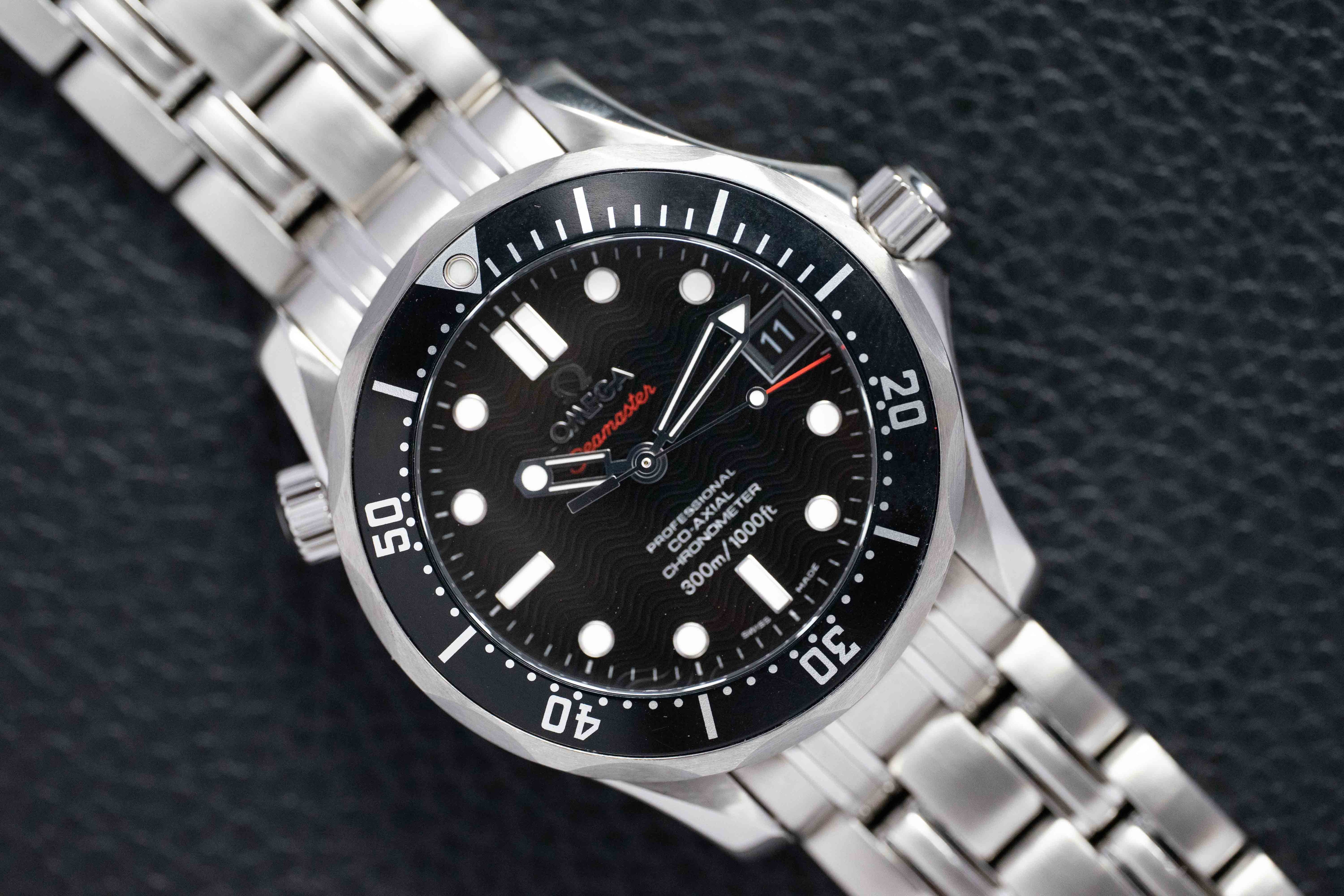 Omega Seamaster Diver 300M 212.30.36.20.01.001 Black Dial 2012