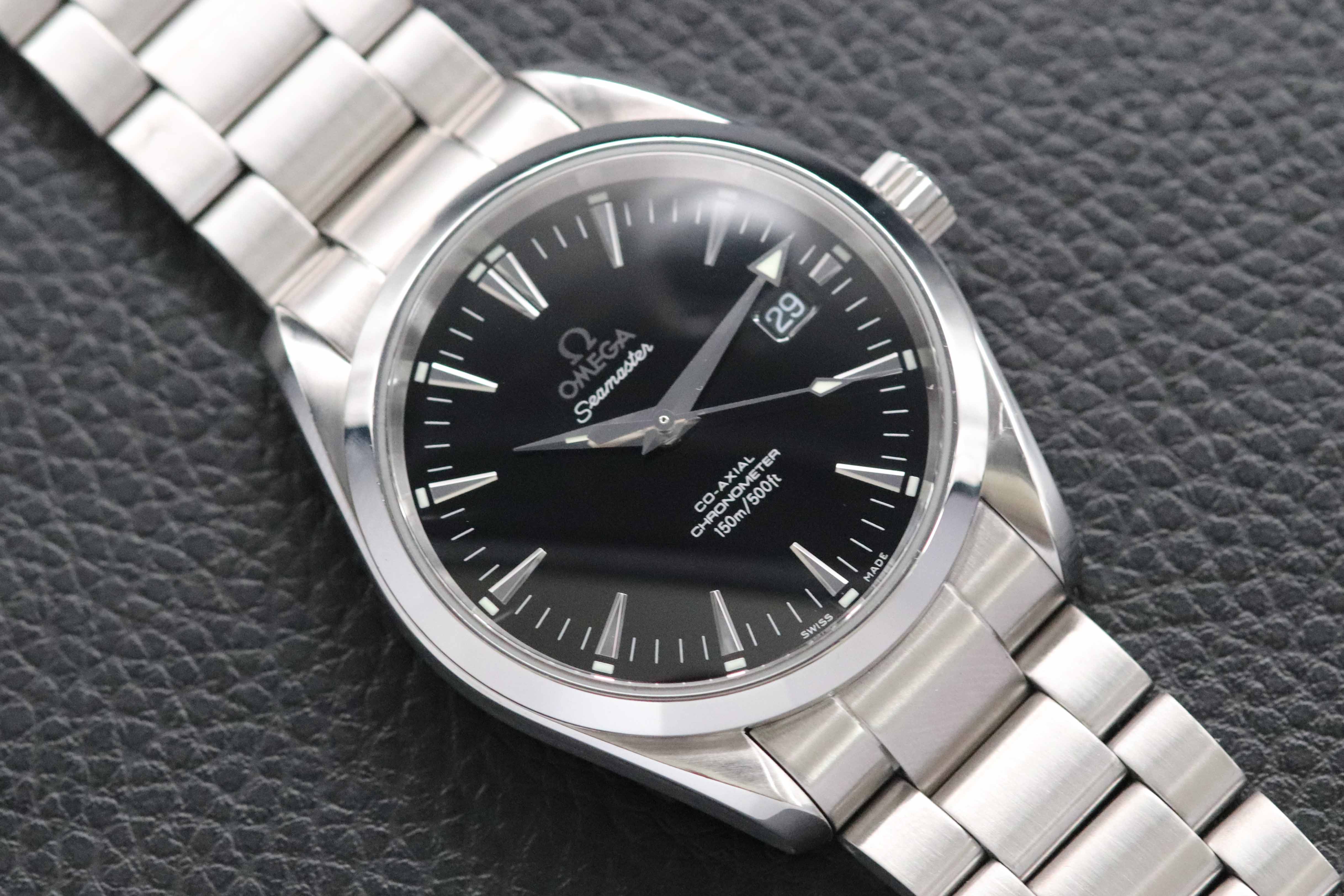 Omega Seamaster Aqua Terra 2503.50 Black Dial 2006