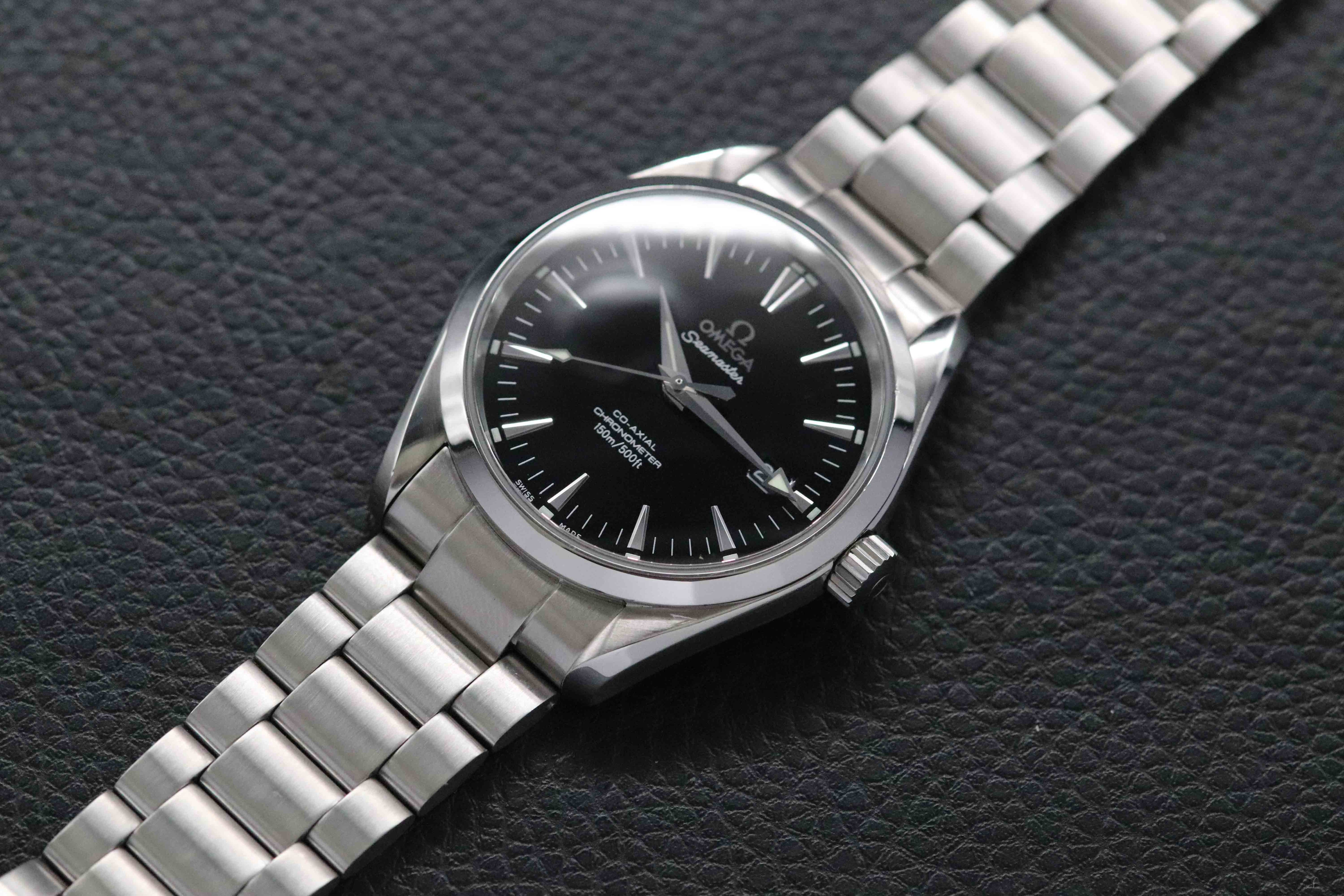 Omega Seamaster Aqua Terra 2503.50 Black Dial 2006