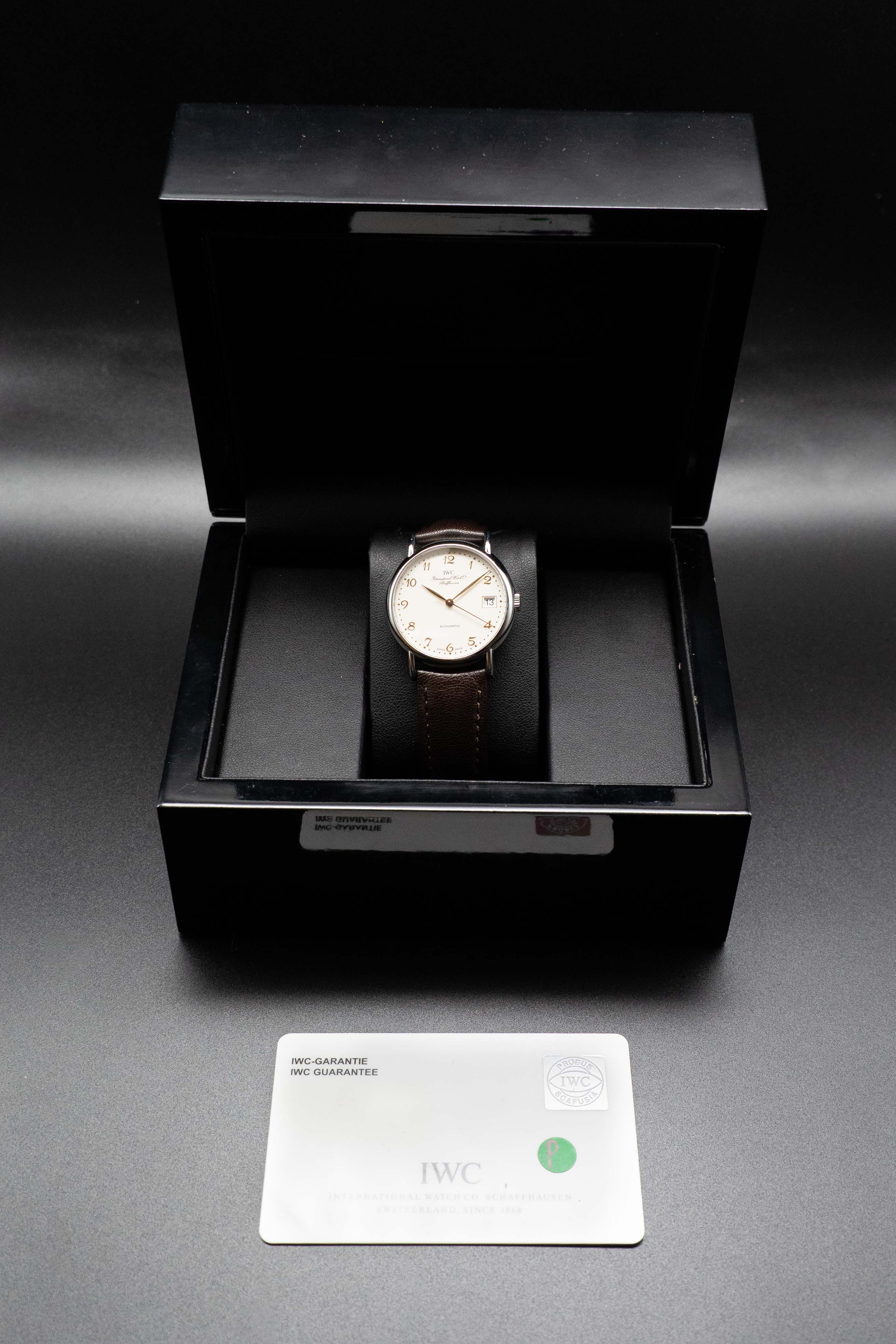 IWC Portofino 3513.14 Breguet Numerals 2005 Papers