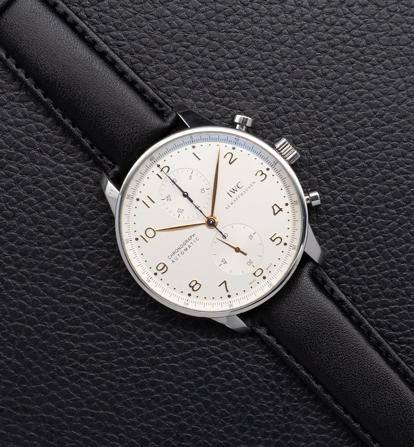 IWC Portugieser Chronograph IW371445 Papers 2017