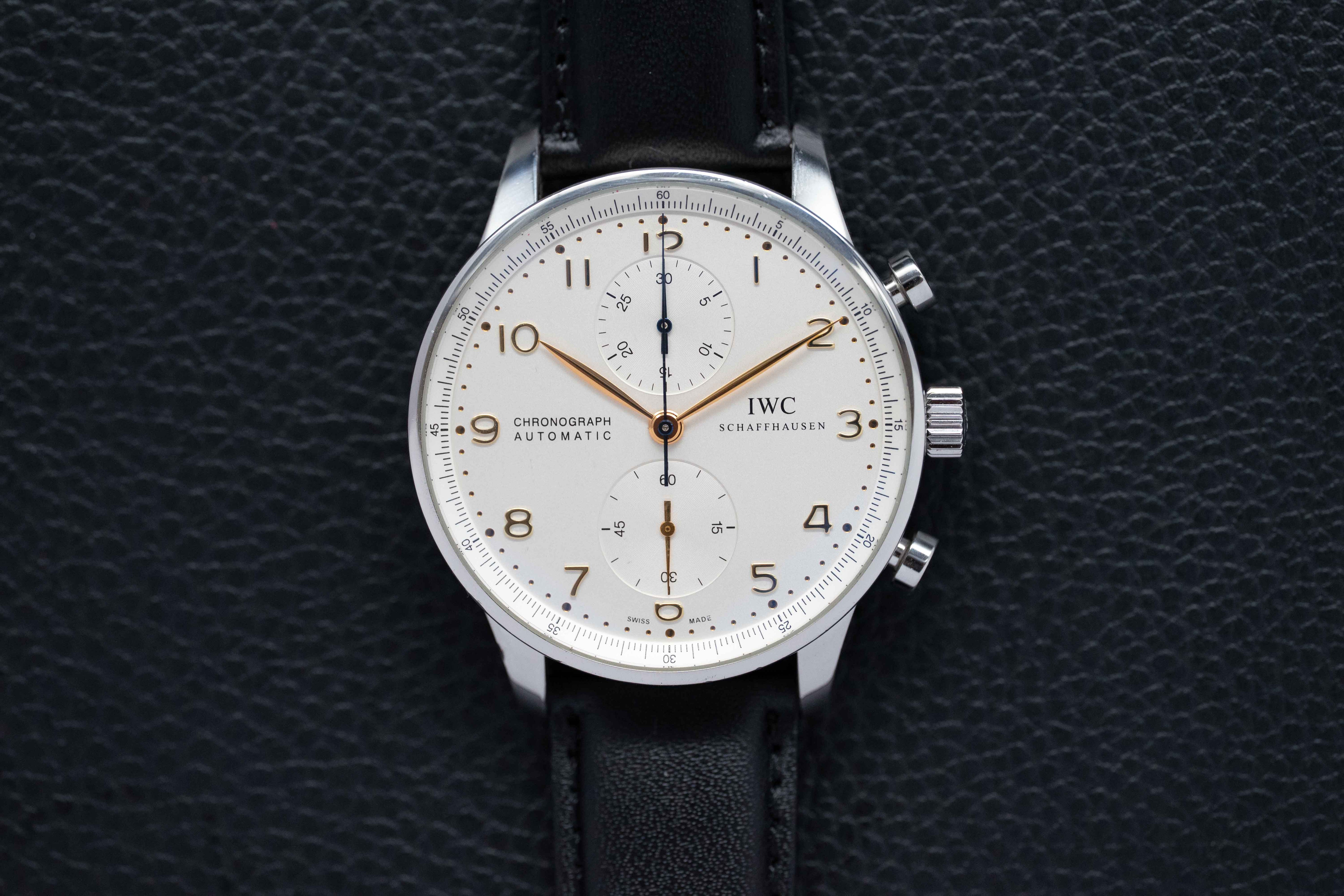 IWC Portugieser Chronograph IW371445 Papers 2017