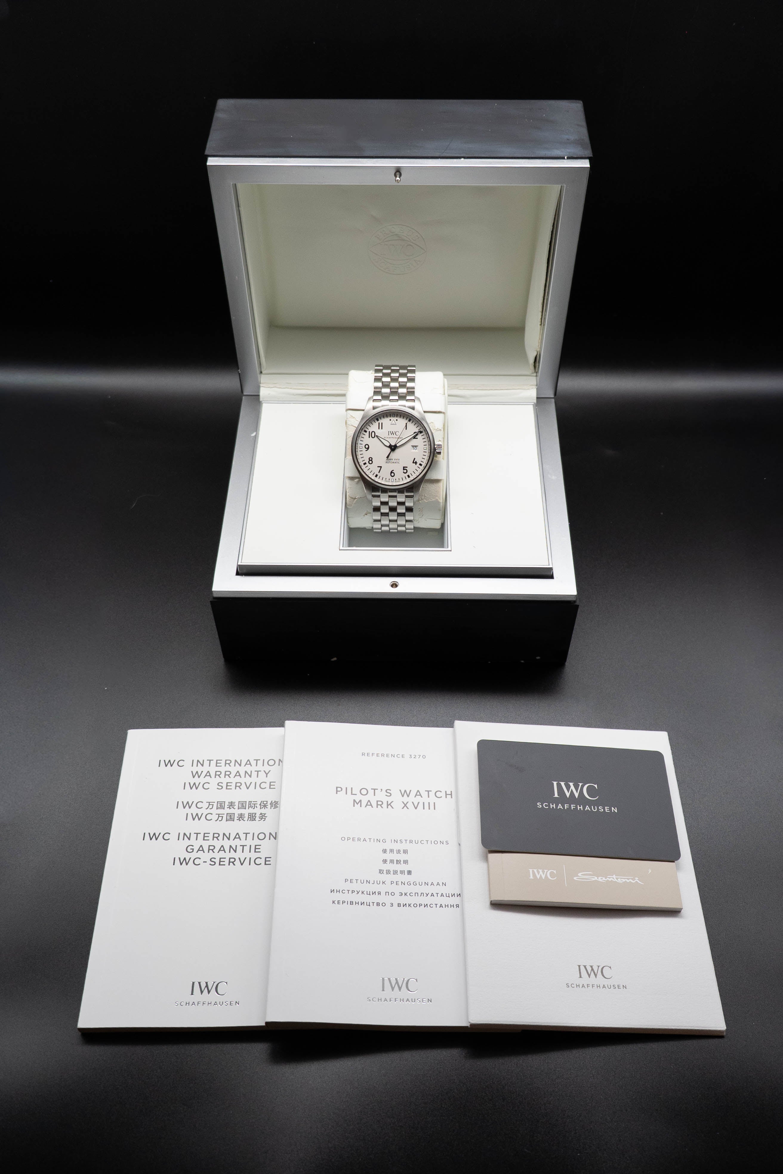 IWC Mark XVIII Pilot IW327002 Fullset 2018 Box+Papers