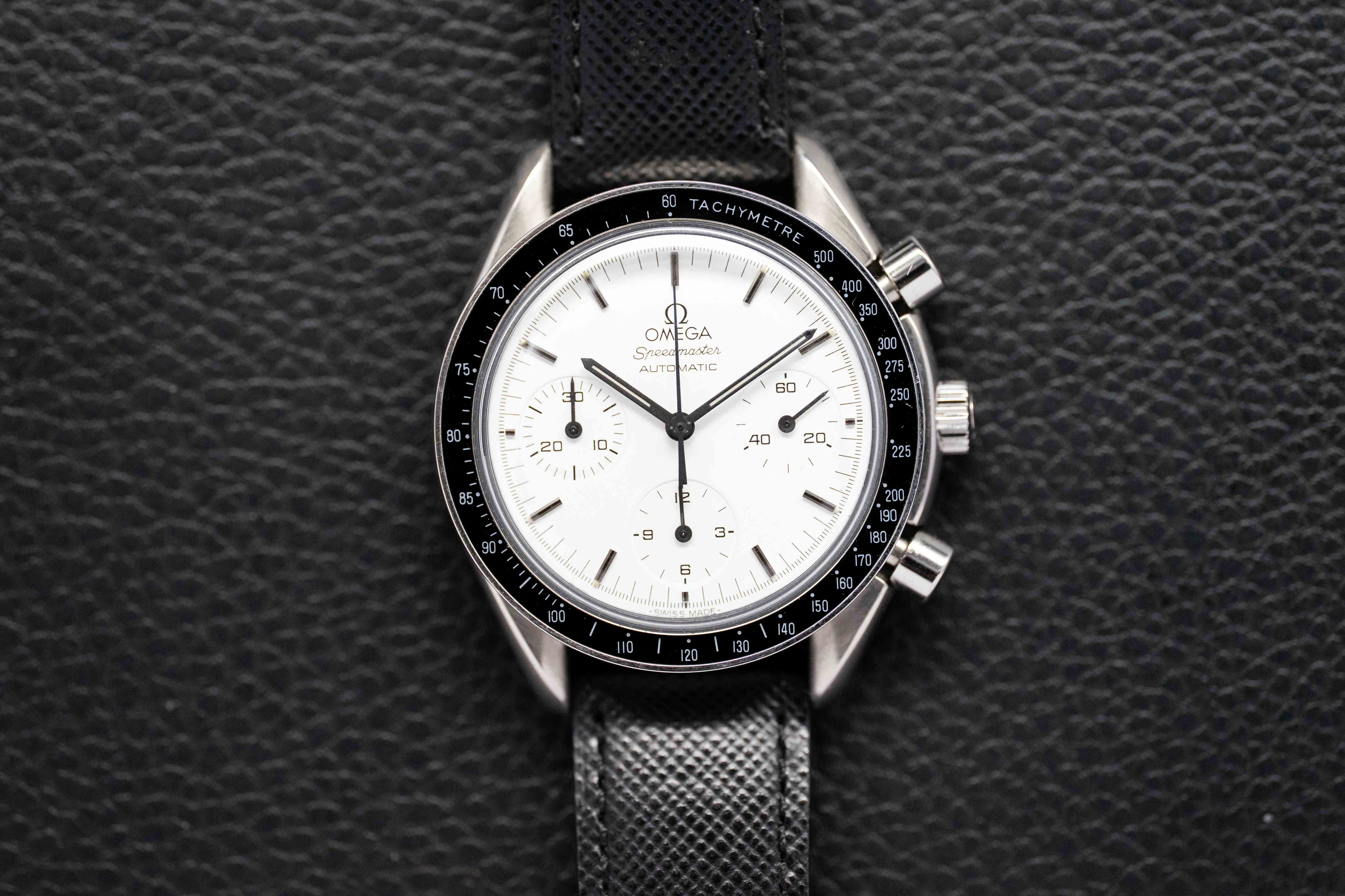 Omega Speedmaster Reduced 3510.20 Albino White Dial 1989