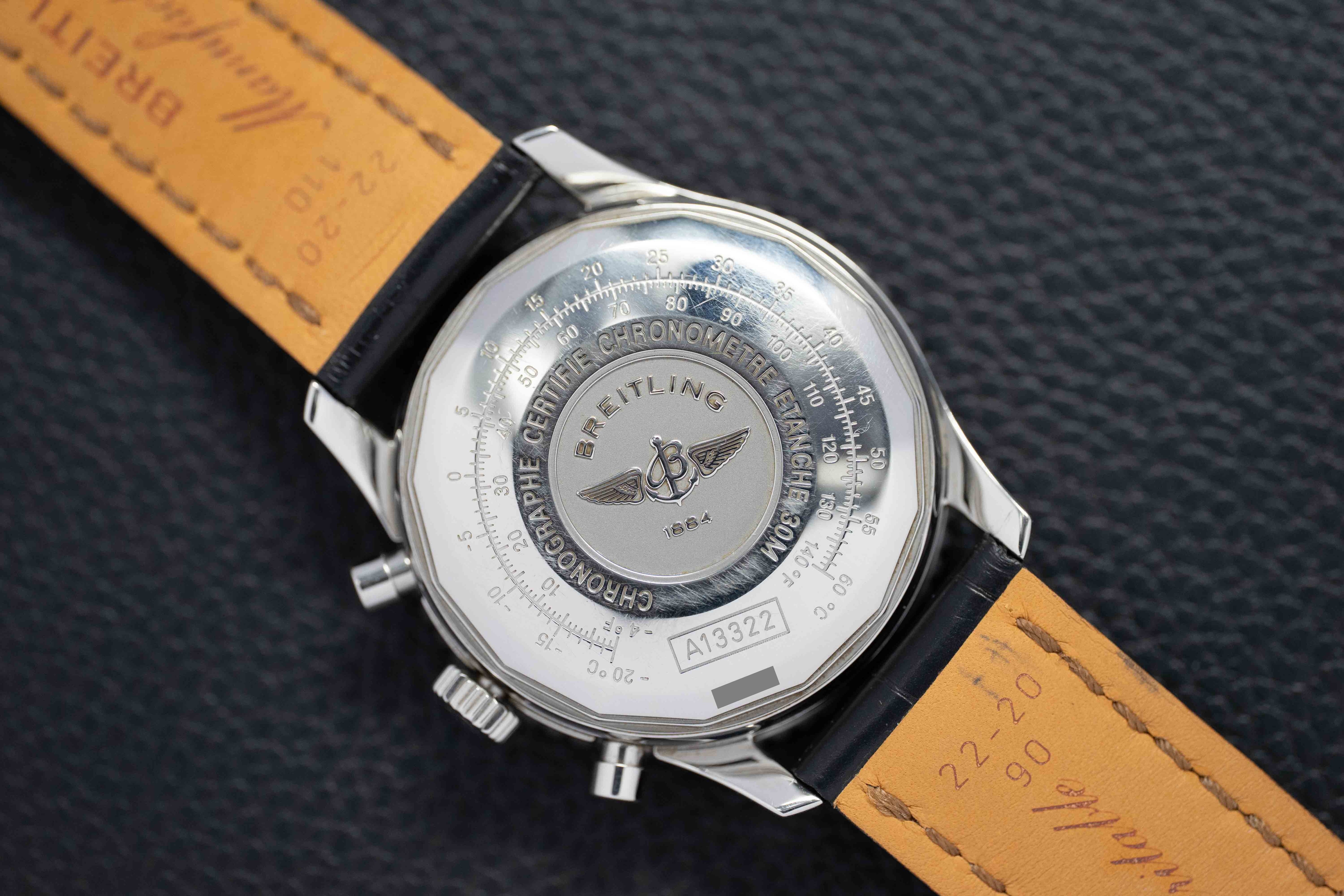 Breitling Old Navitimer A13322 Chronograph 2002 Papers