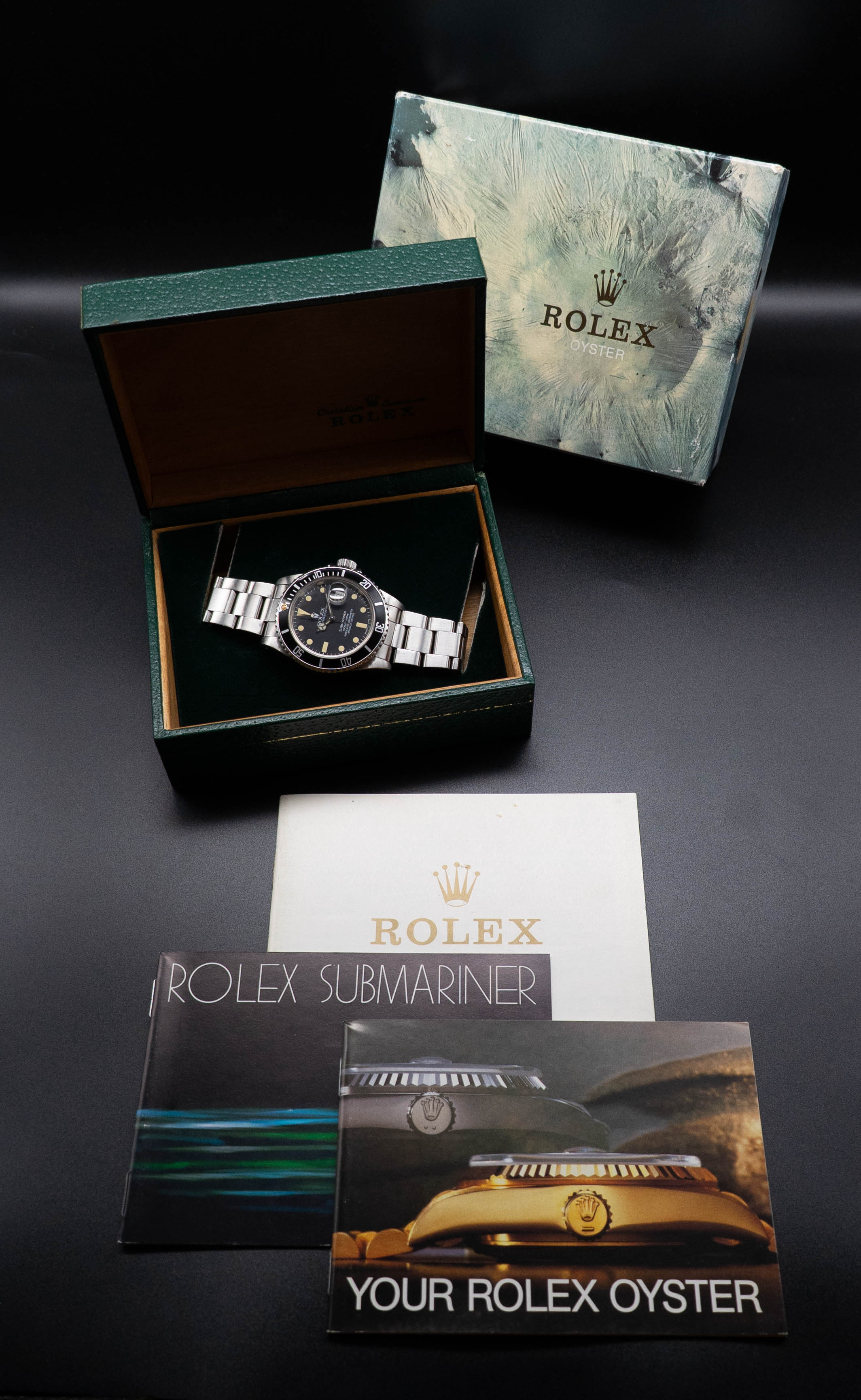 Rolex Submariner 16800 Matte Dial 1983 Box
