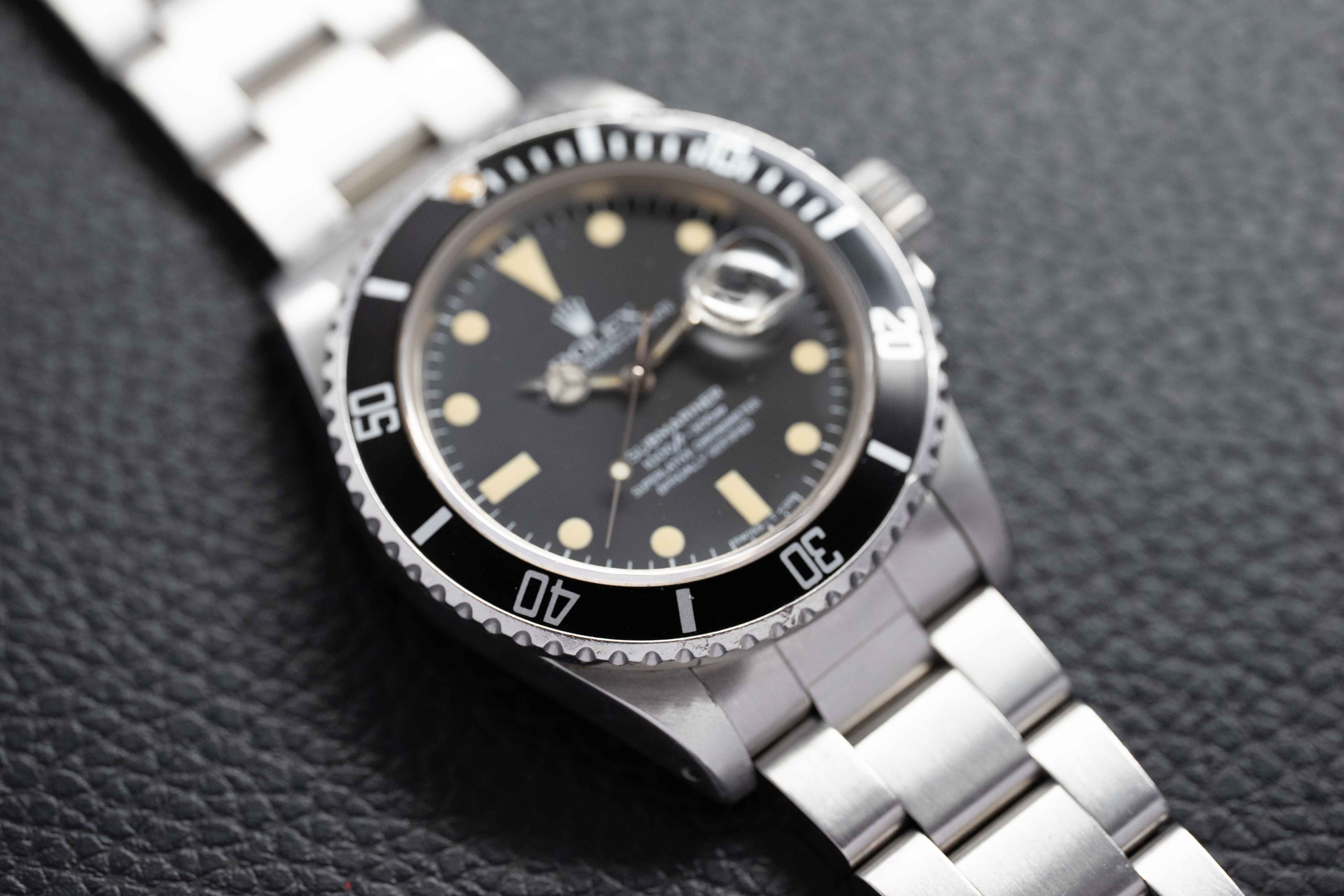 Rolex Submariner 16800 Matte Dial 1983 Box