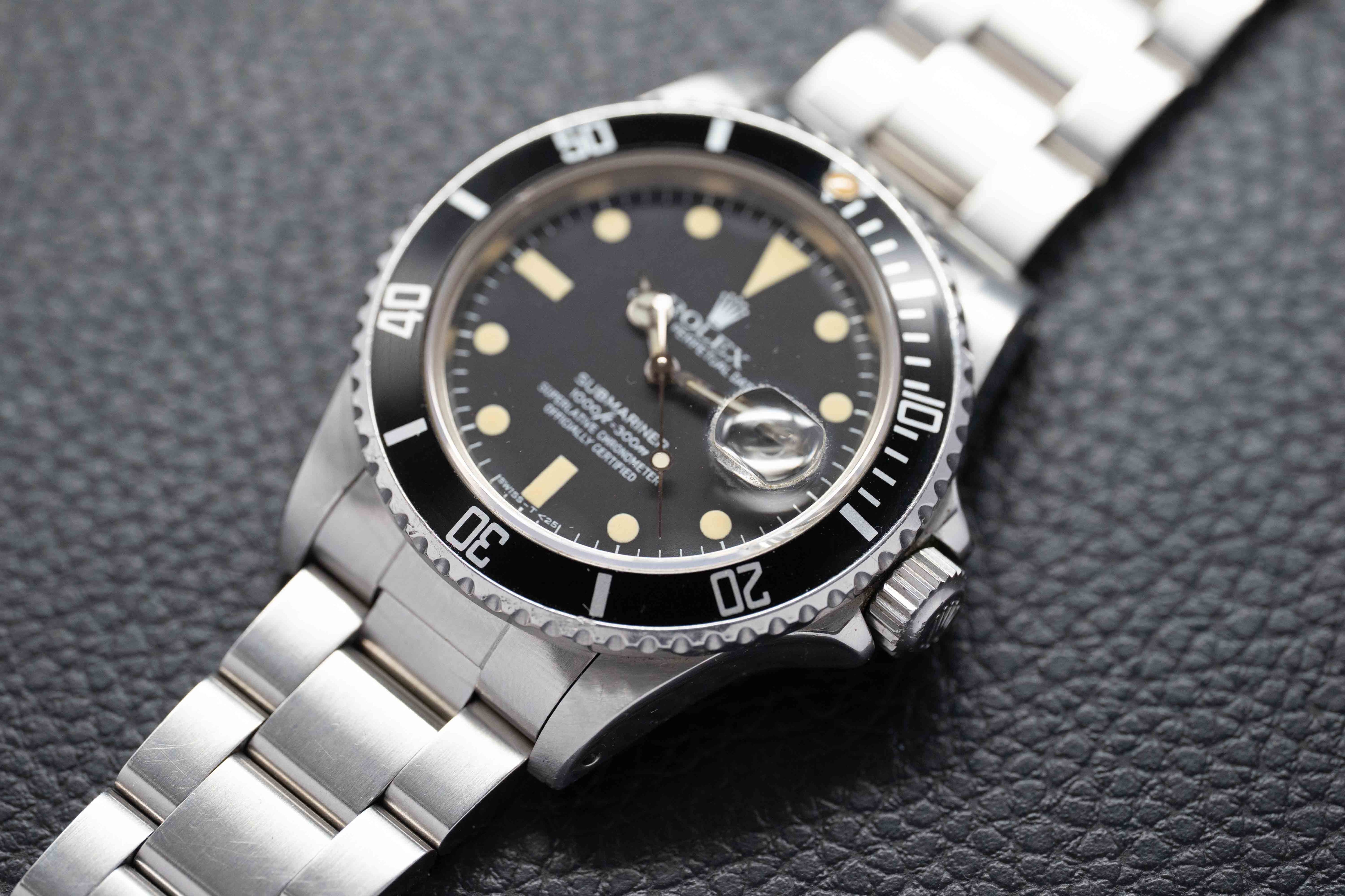 Rolex Submariner 16800 Matte Dial 1983 Box