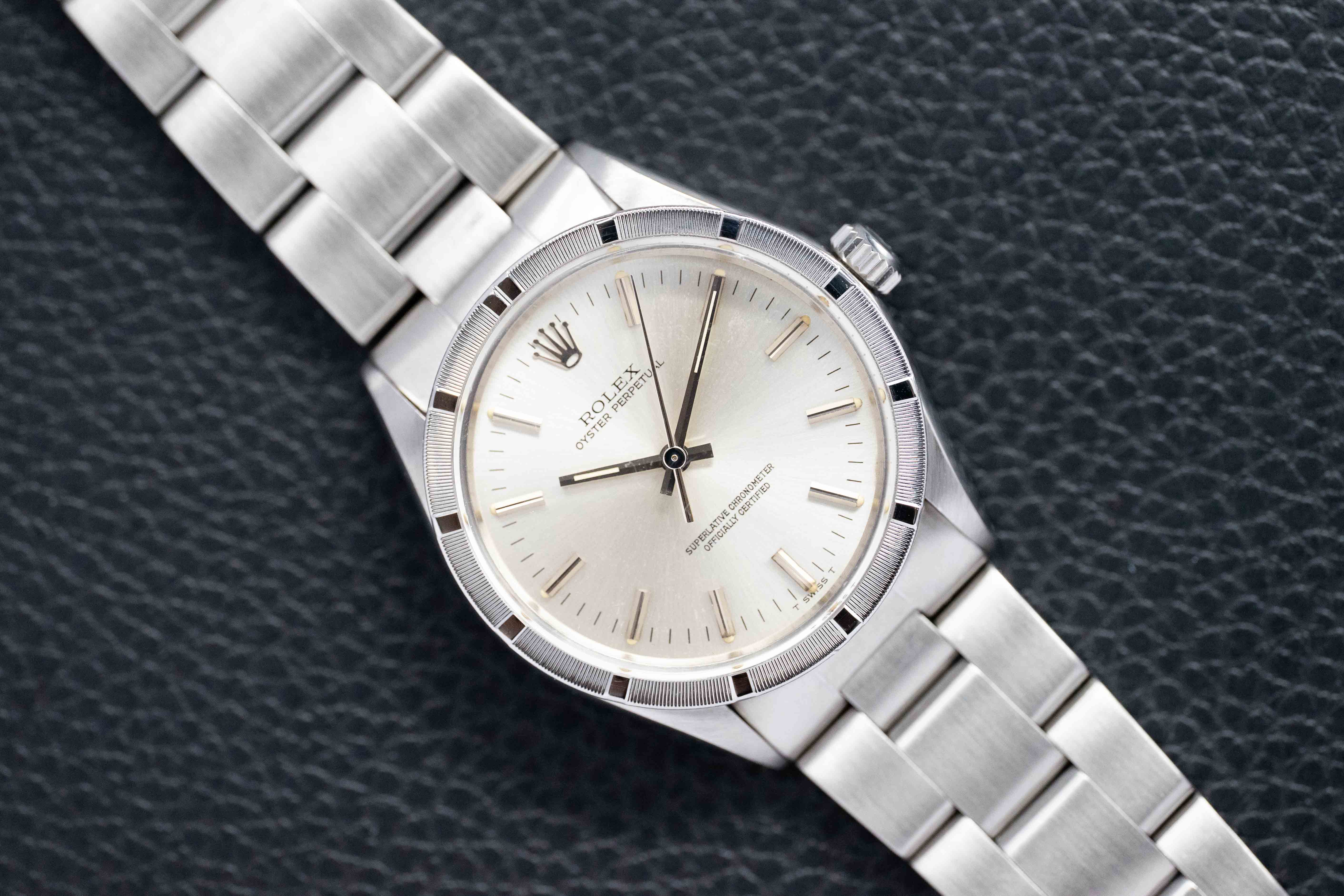 Rolex Oyster Perpetual 1007 Silver Dial 1973