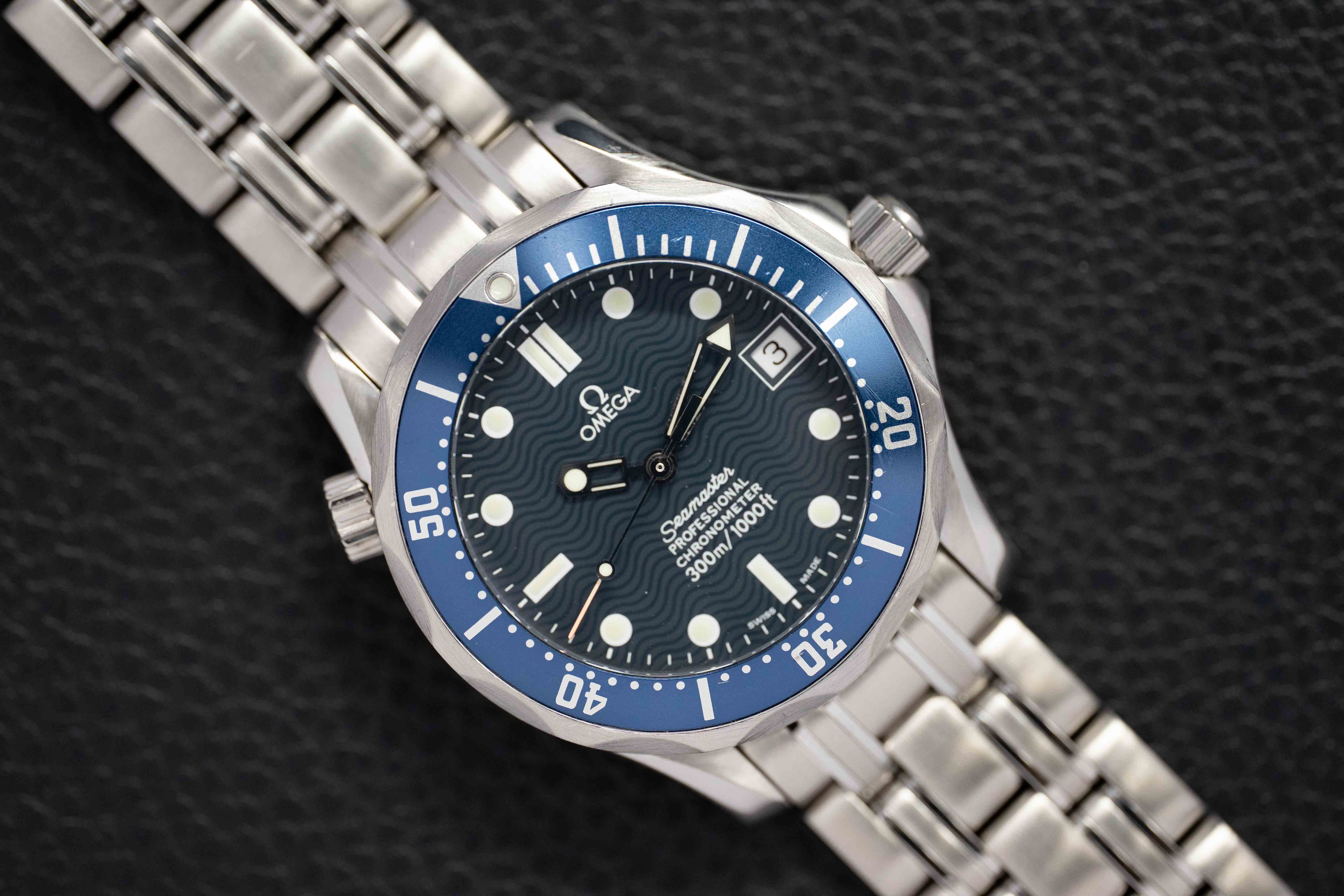Omega Seamaster 300 2551.80 Blue Dial 1999