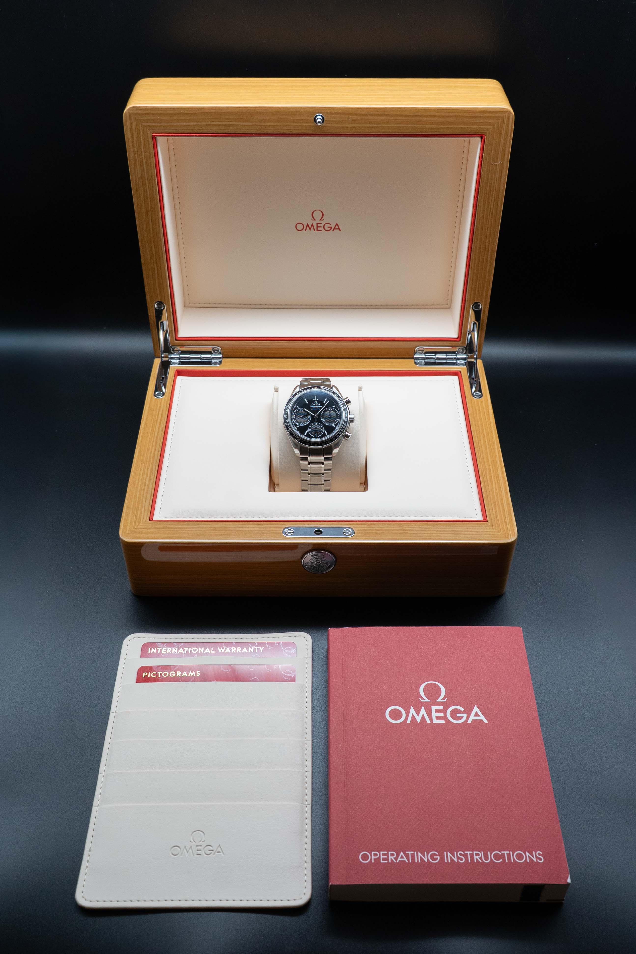 Omega Speedmaster Racing 326.30.40.50.01.001 Fullset 2023 Box+Paper