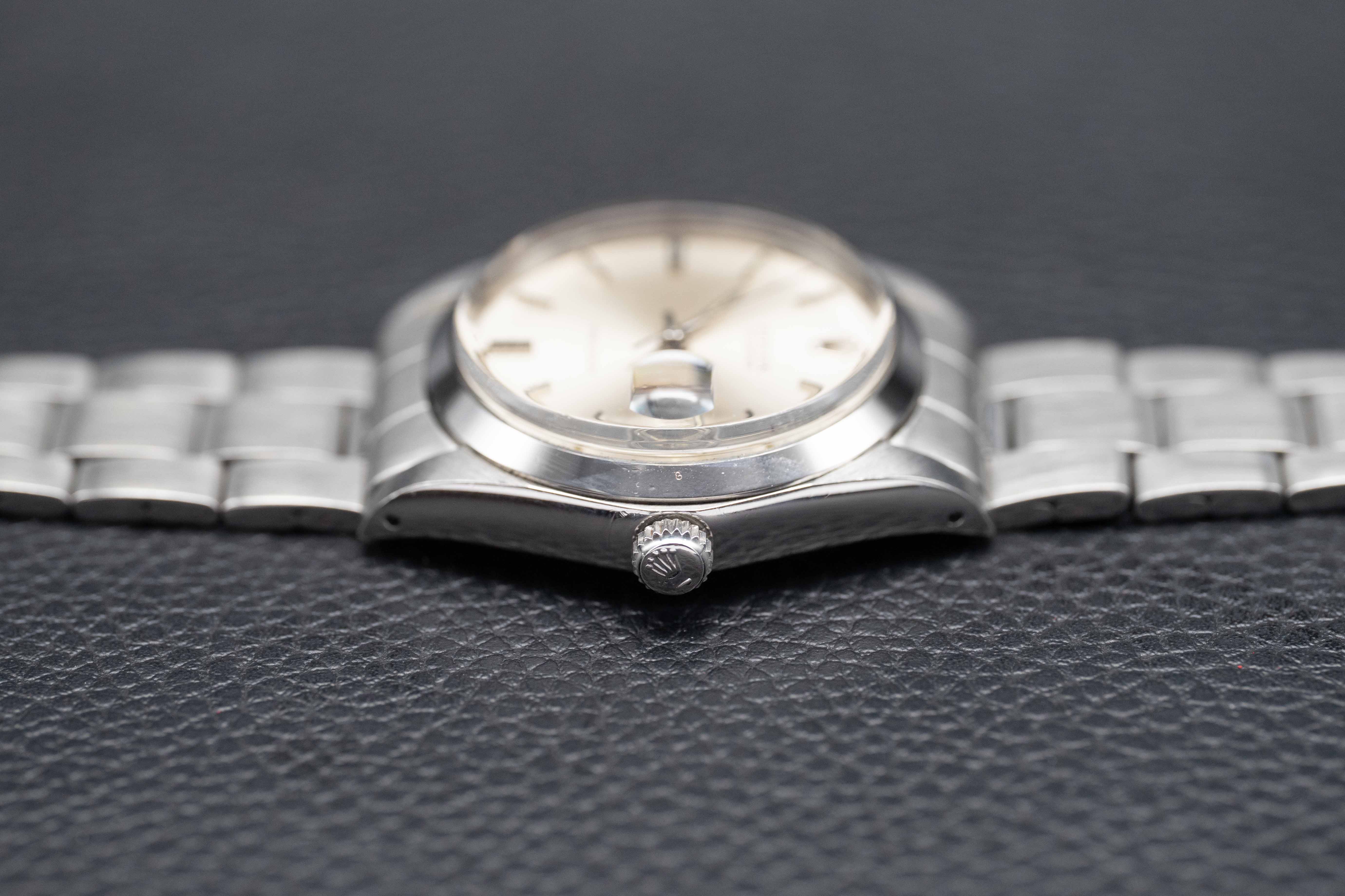 Rolex Oysterdate Precision 6694 Silver Dial 1970