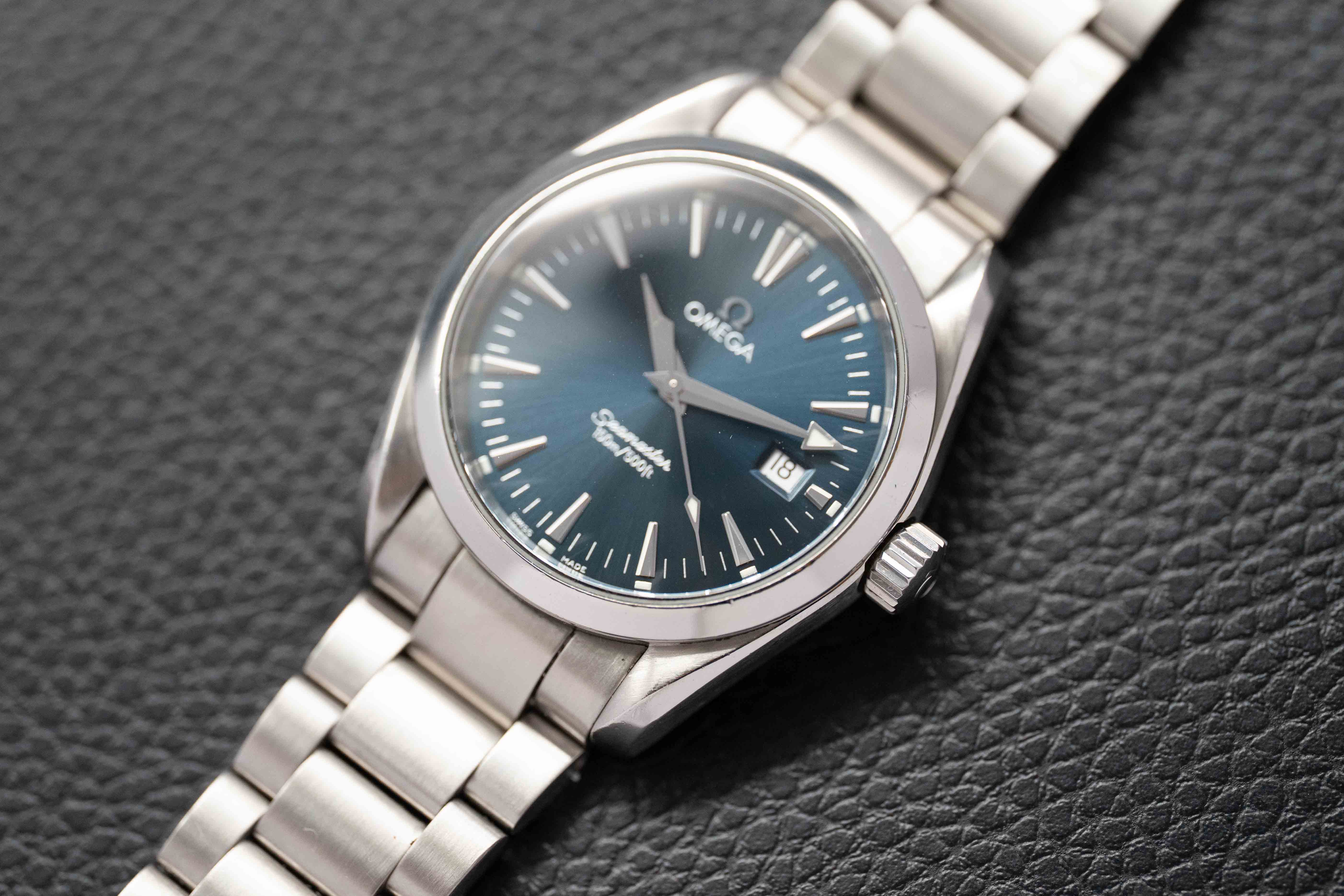 Omega Seamaster Aqua Terra 2518.80 Blue Dial 1998