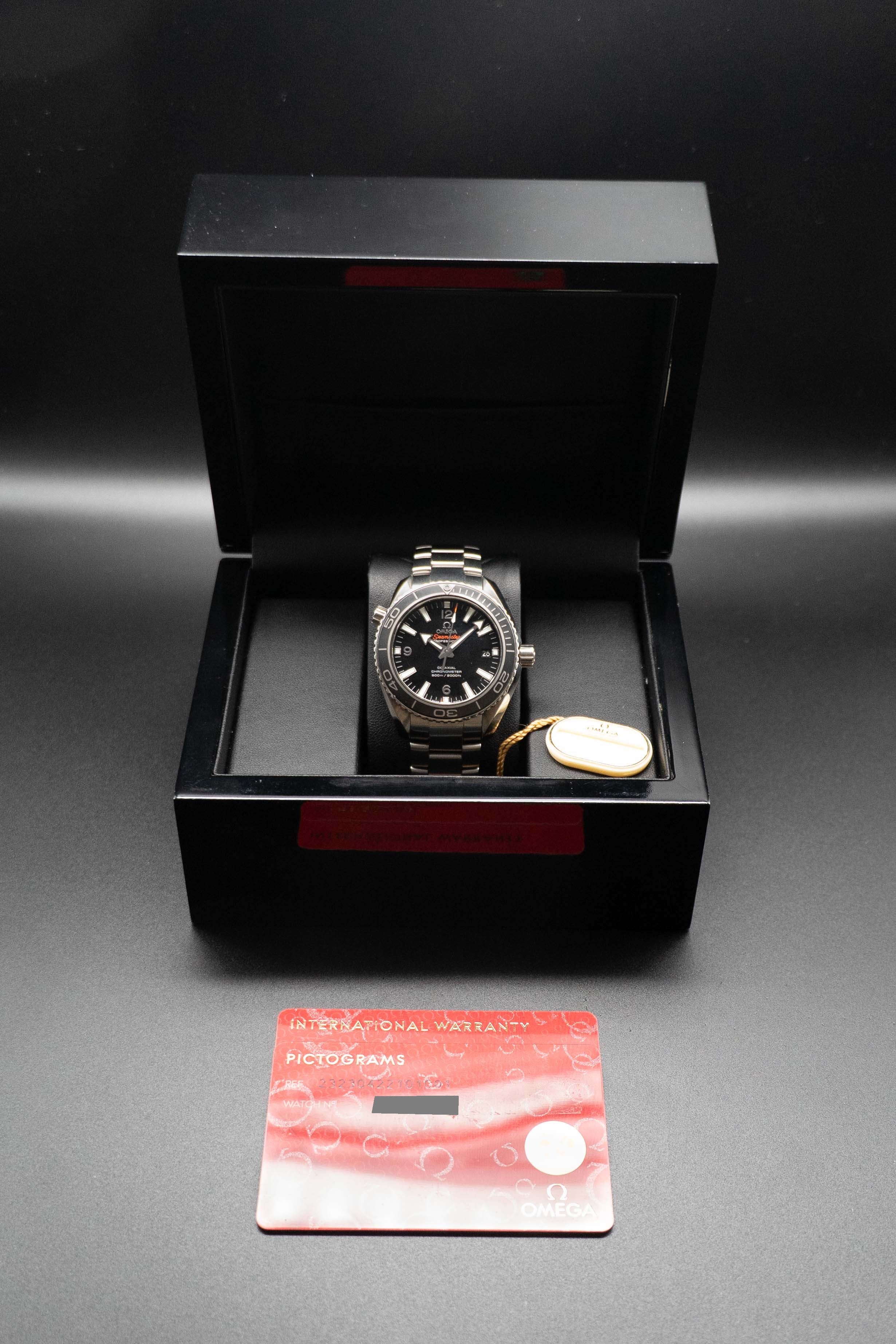 Omega Seamaster Planet Ocean 232.30.42.21.01.001 Black Dial 2013