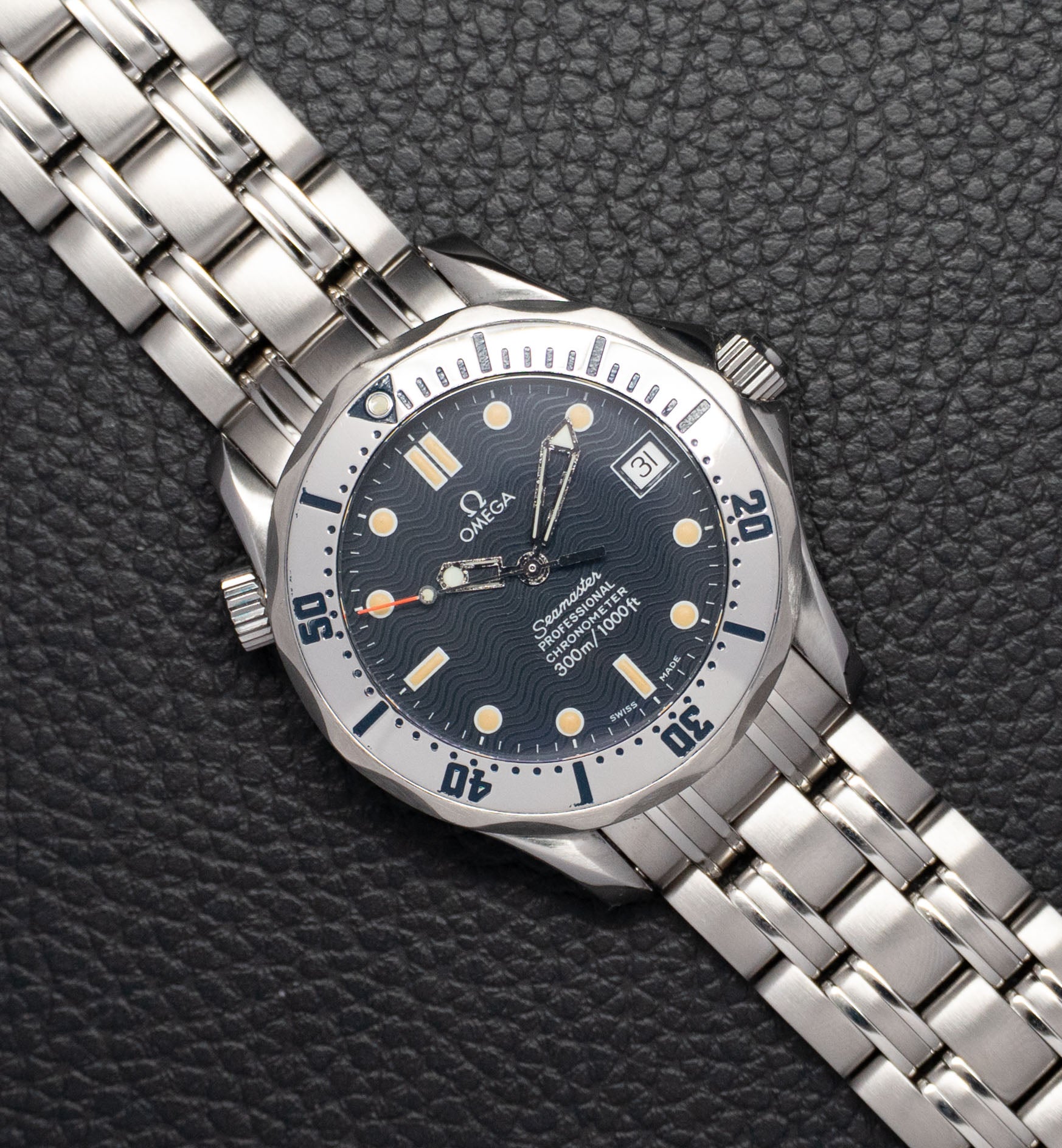 Omega Seamaster 300 2552.80 Blue Dial 1986