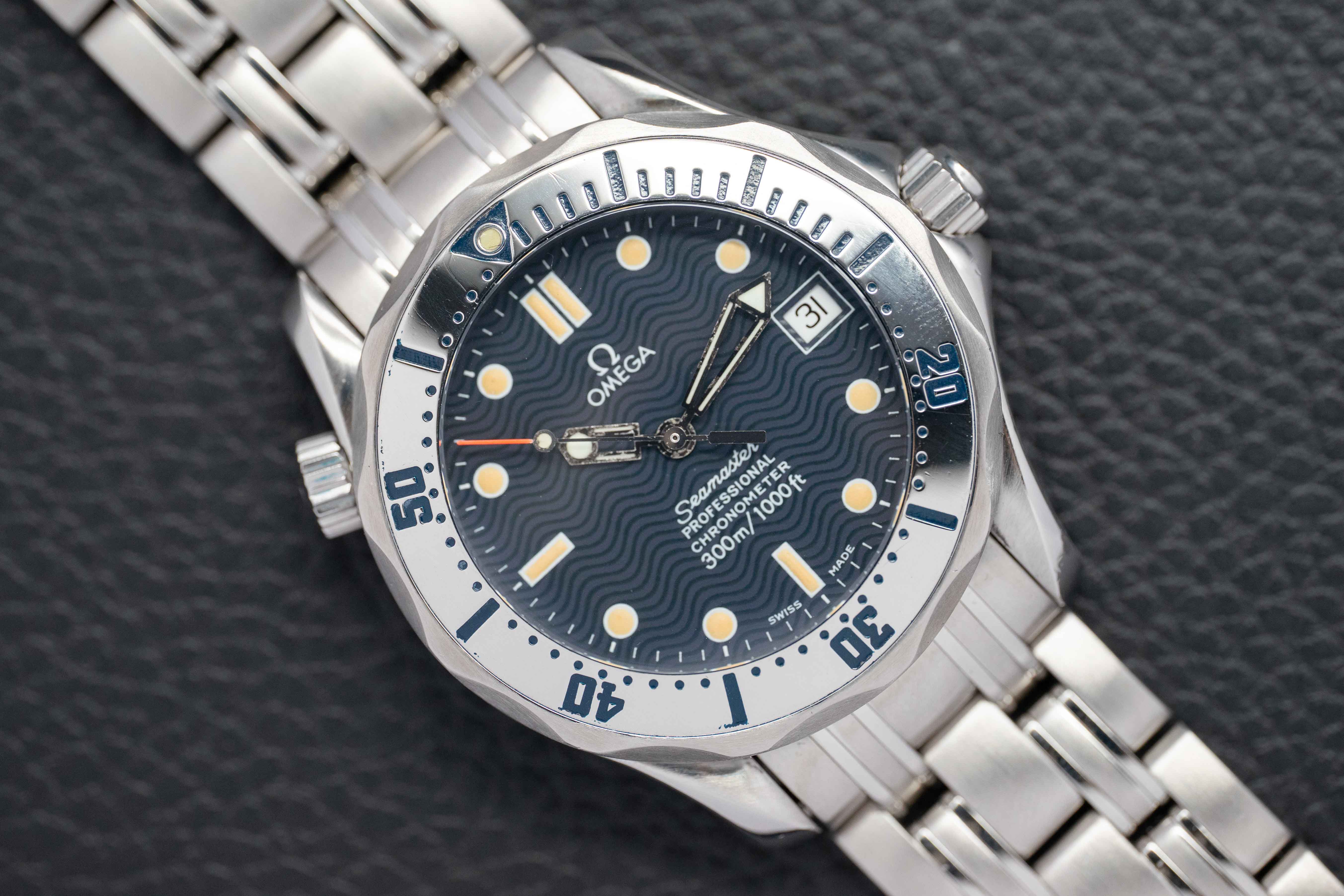 Omega Seamaster 300 2552.80 Blue Dial 1986