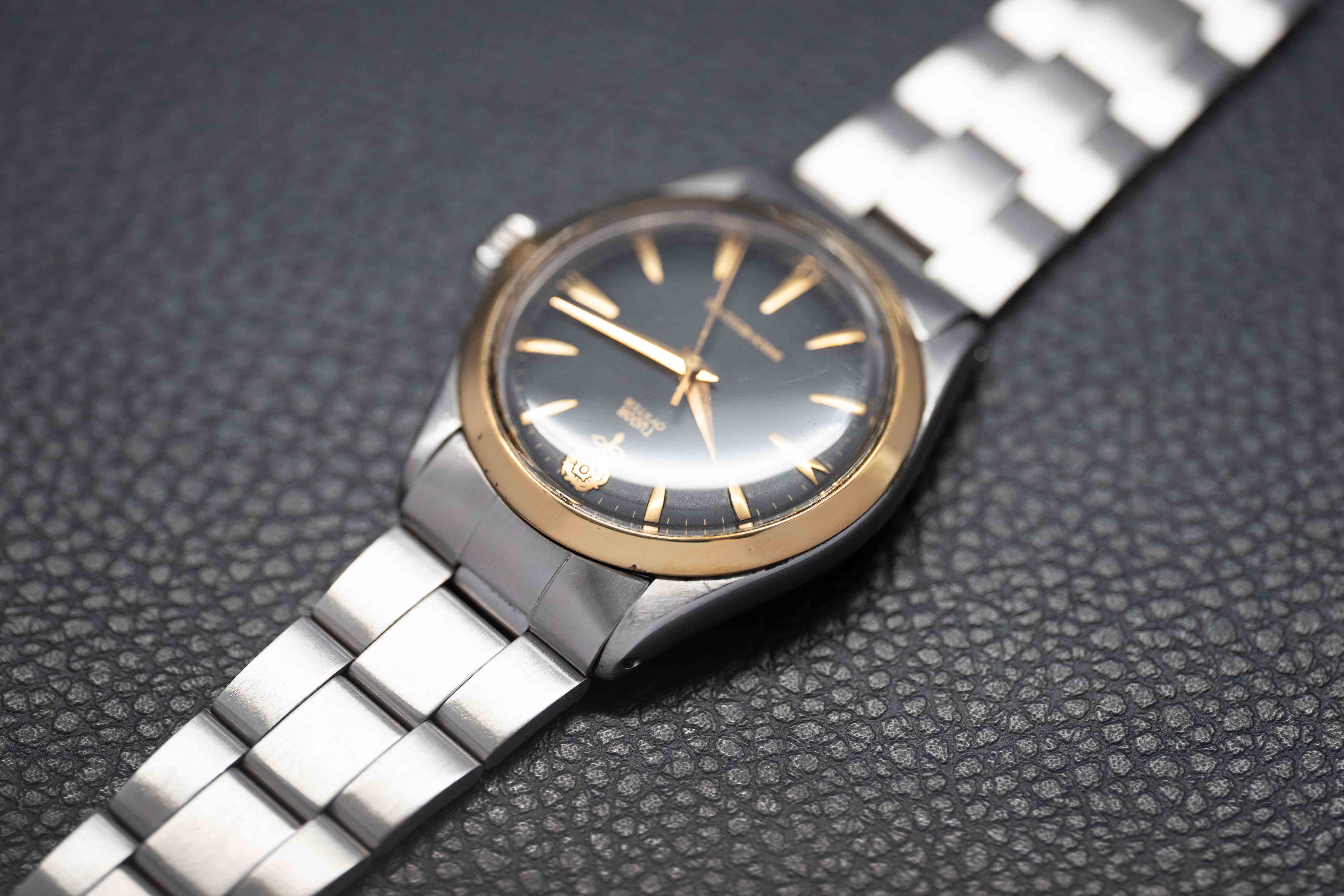 Tudor Prince 7934 Big Rose 1963 Gold