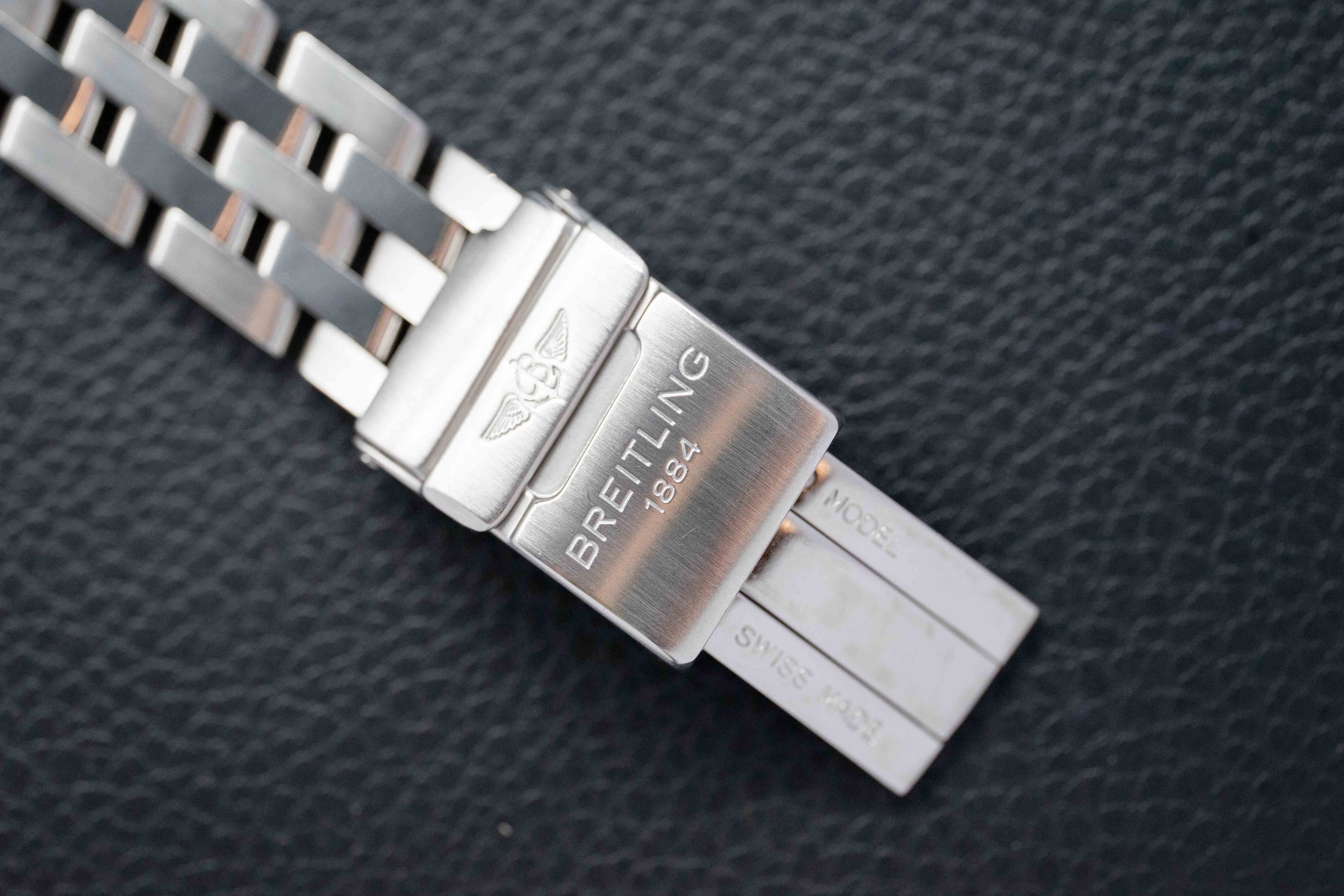 Breitling Chronomat A13350 Grey Dial 2000 Papers