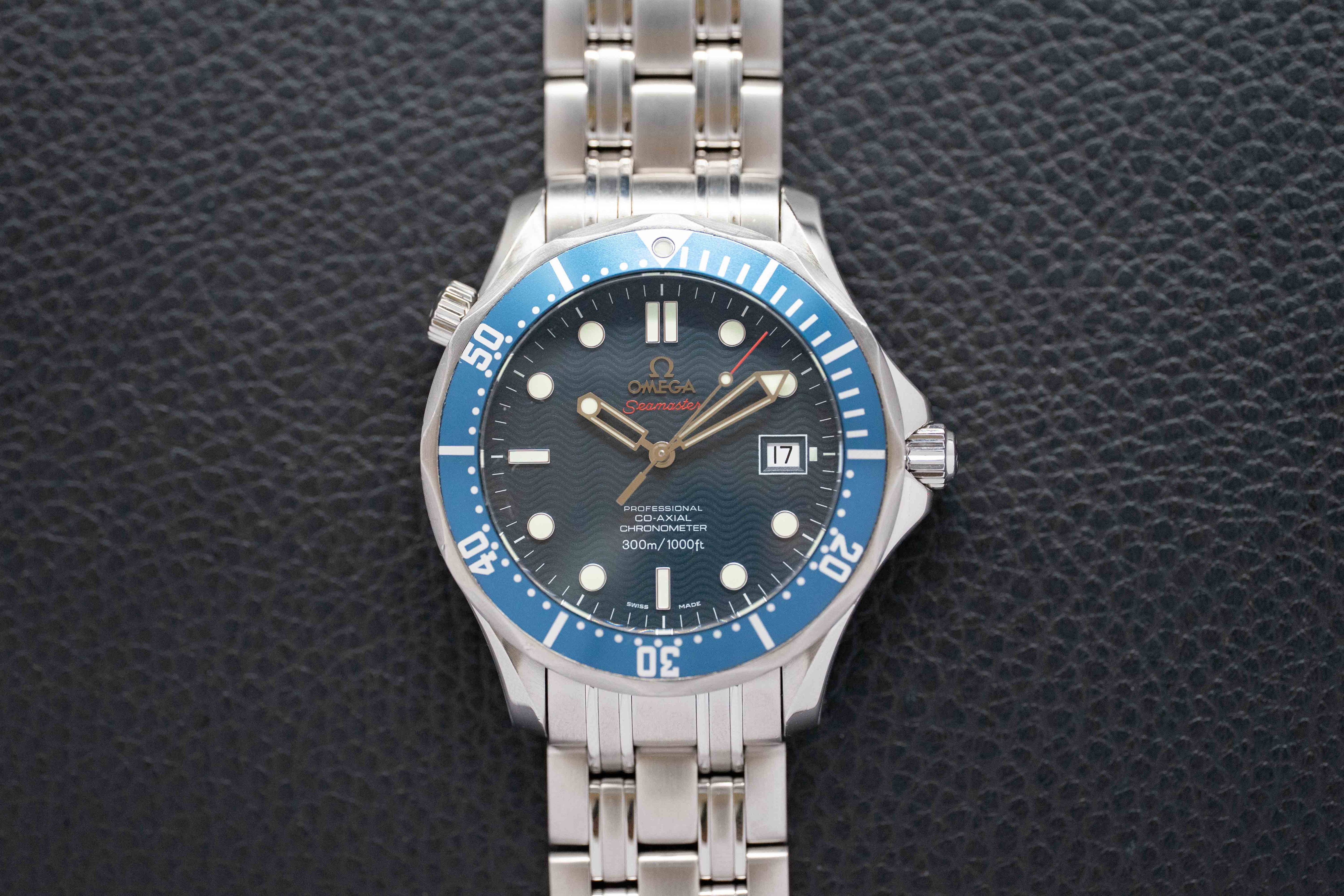 Omega Seamaster Diver 2220.80 Blue Dial 2008