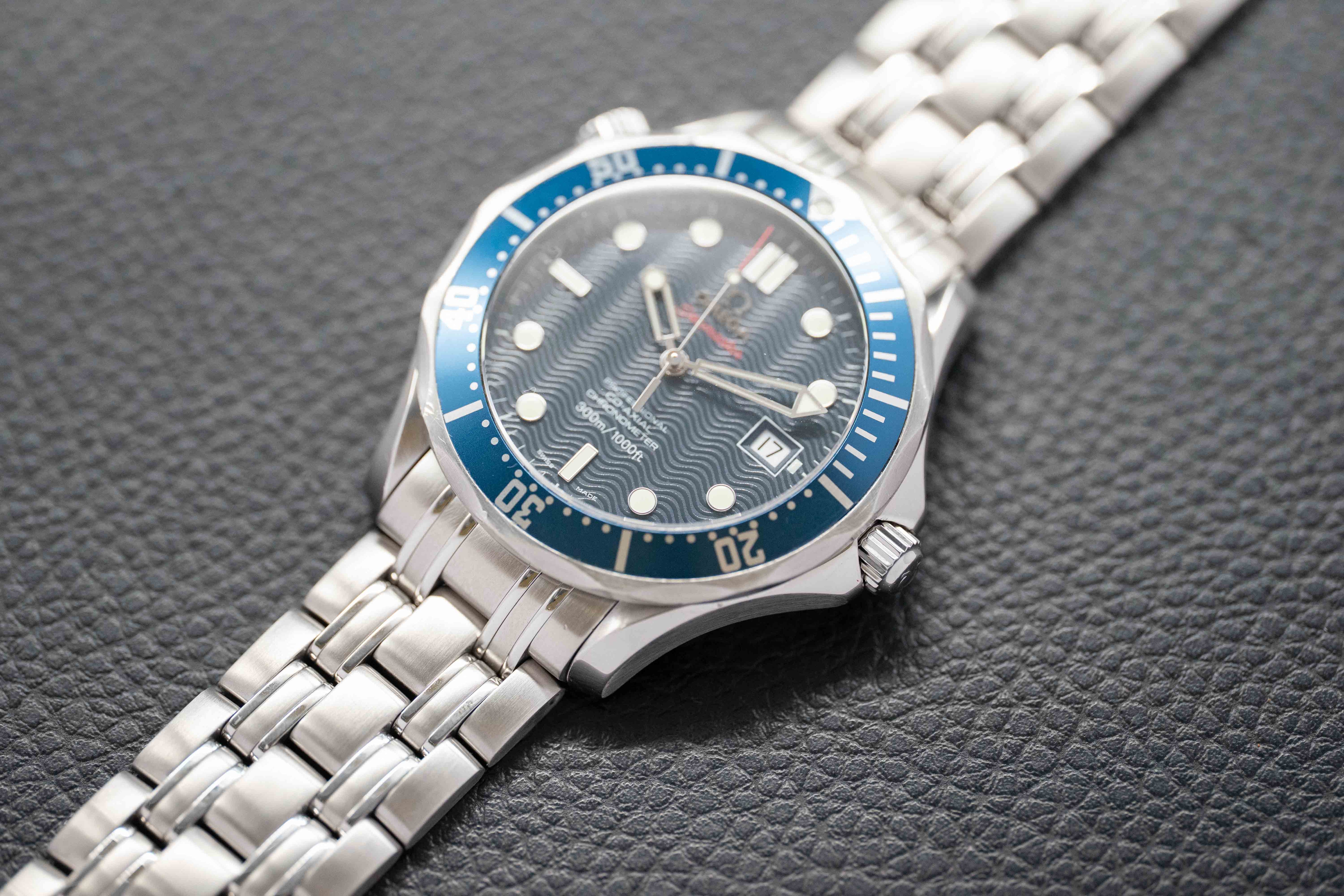Omega Seamaster Diver 2220.80 Blue Dial 2008