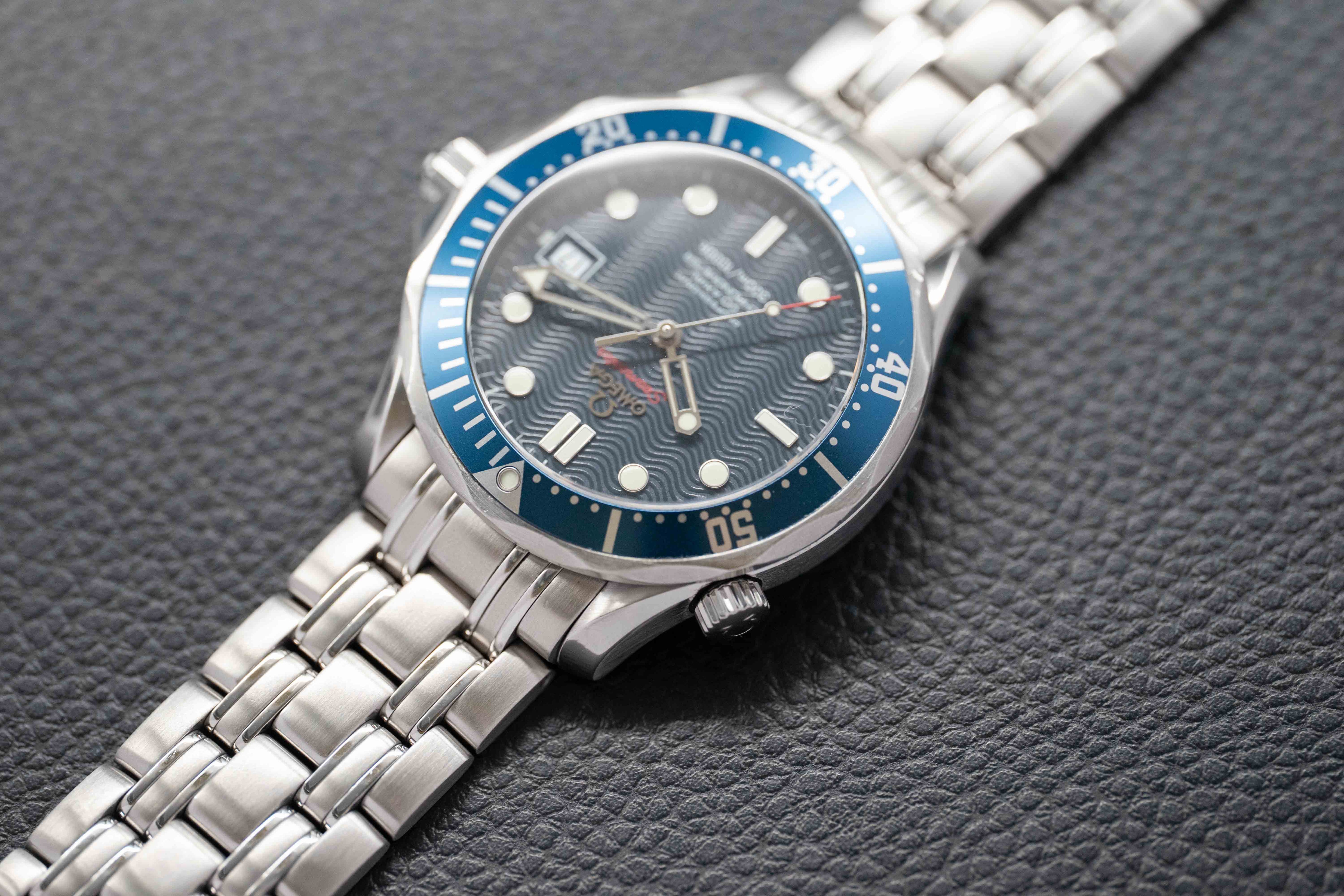 Omega Seamaster Diver 2220.80 Blue Dial 2008