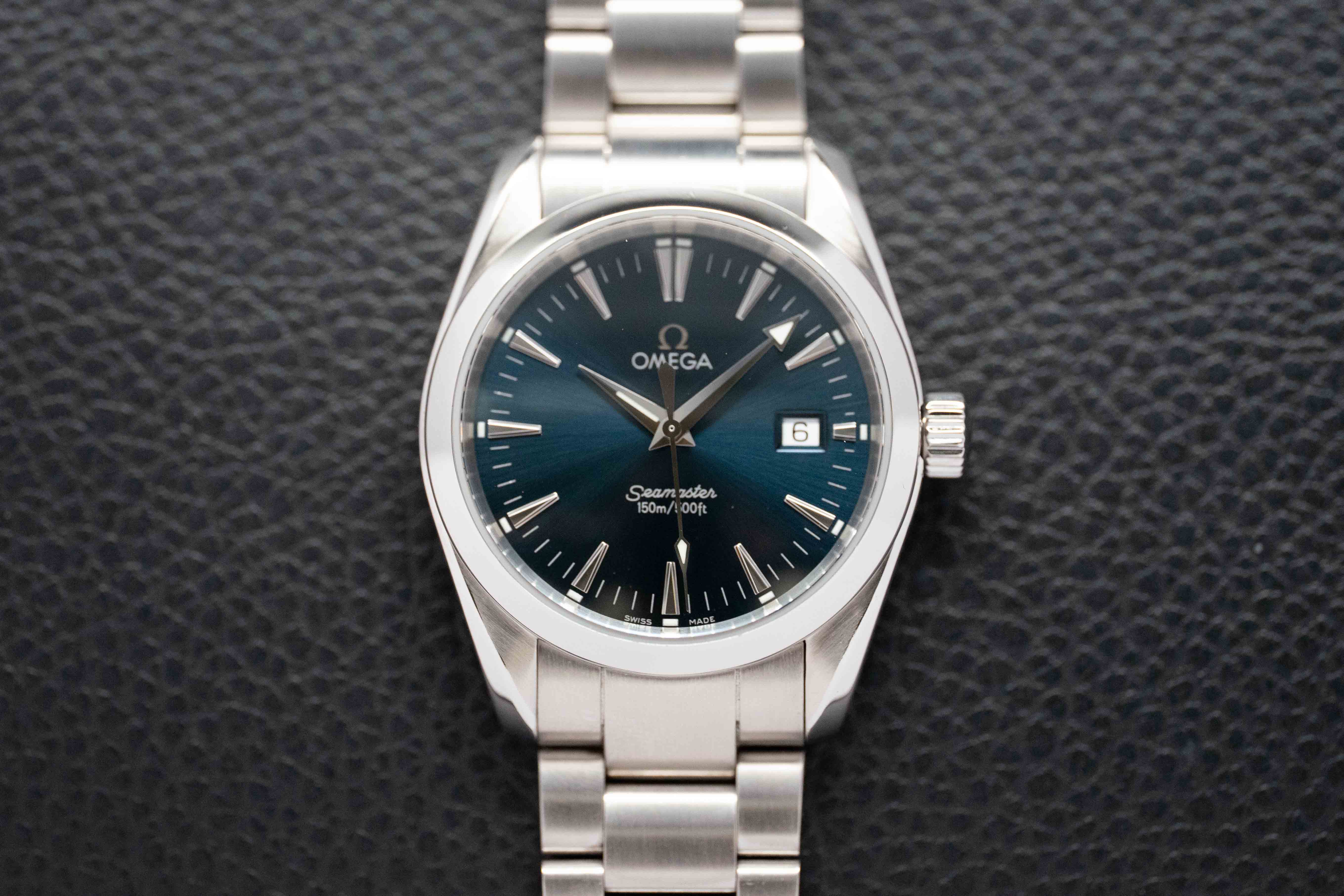 Omega Seamaster Aqua Terra 2518.80 Blue Dial 1998